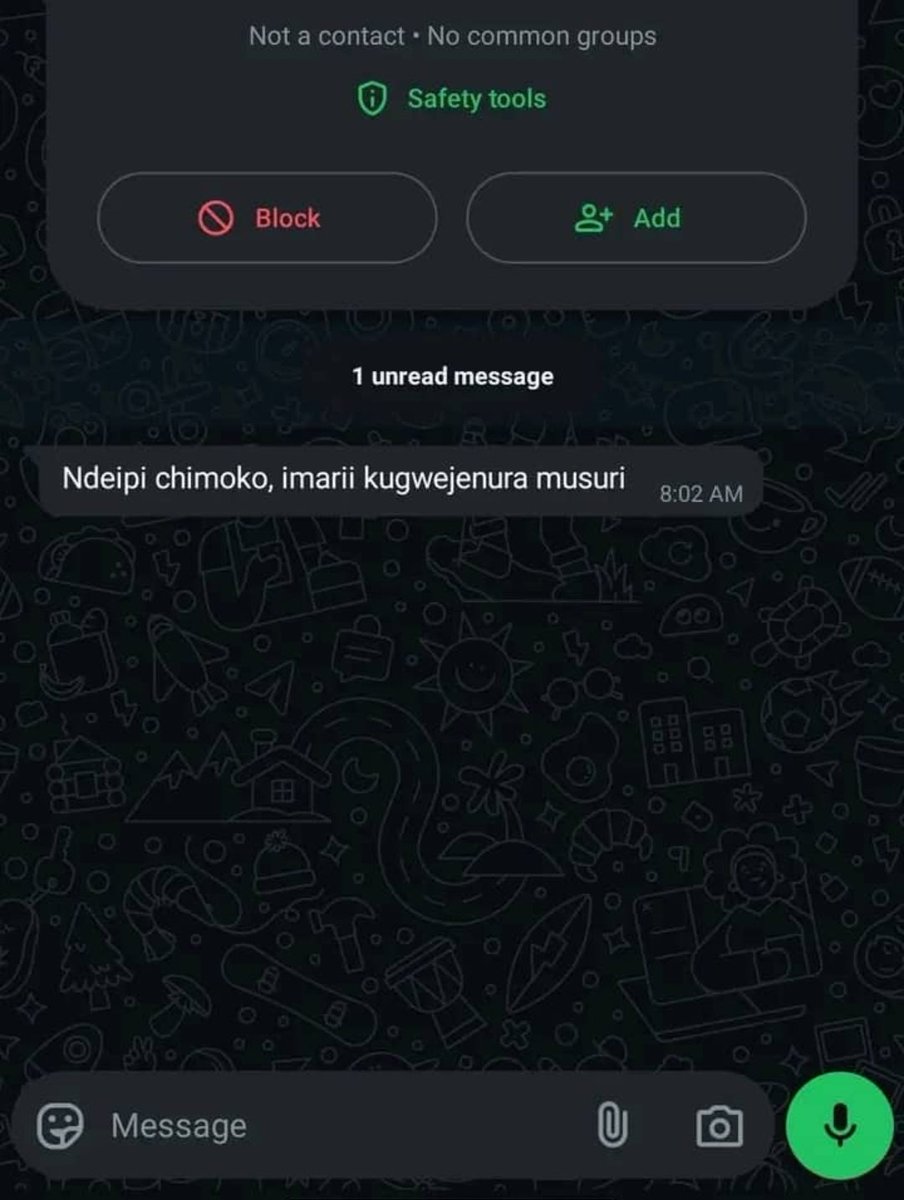 Chero riri hure ndiwo hre matauriro acho??? 😭