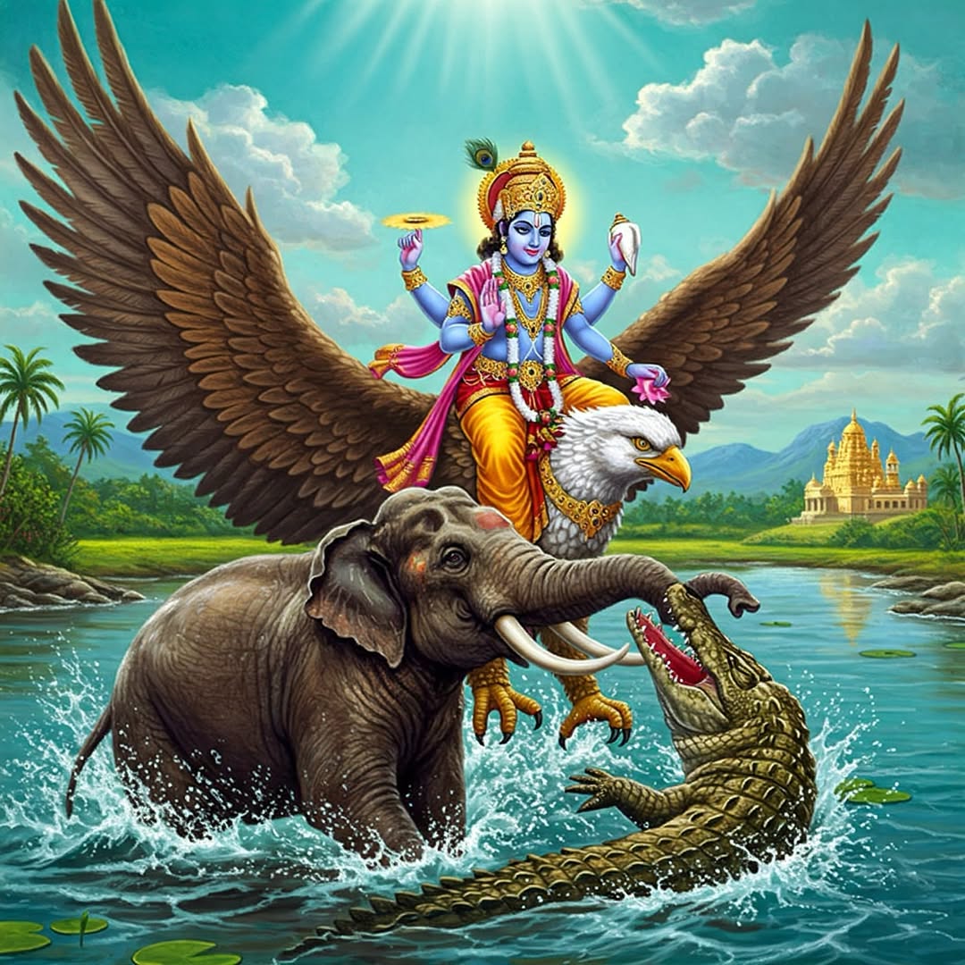 Bhgawad_Gita's tweet photo. Gajendra Moksham Sri Maha Vishnu https://t.co/ramQzuiiGm