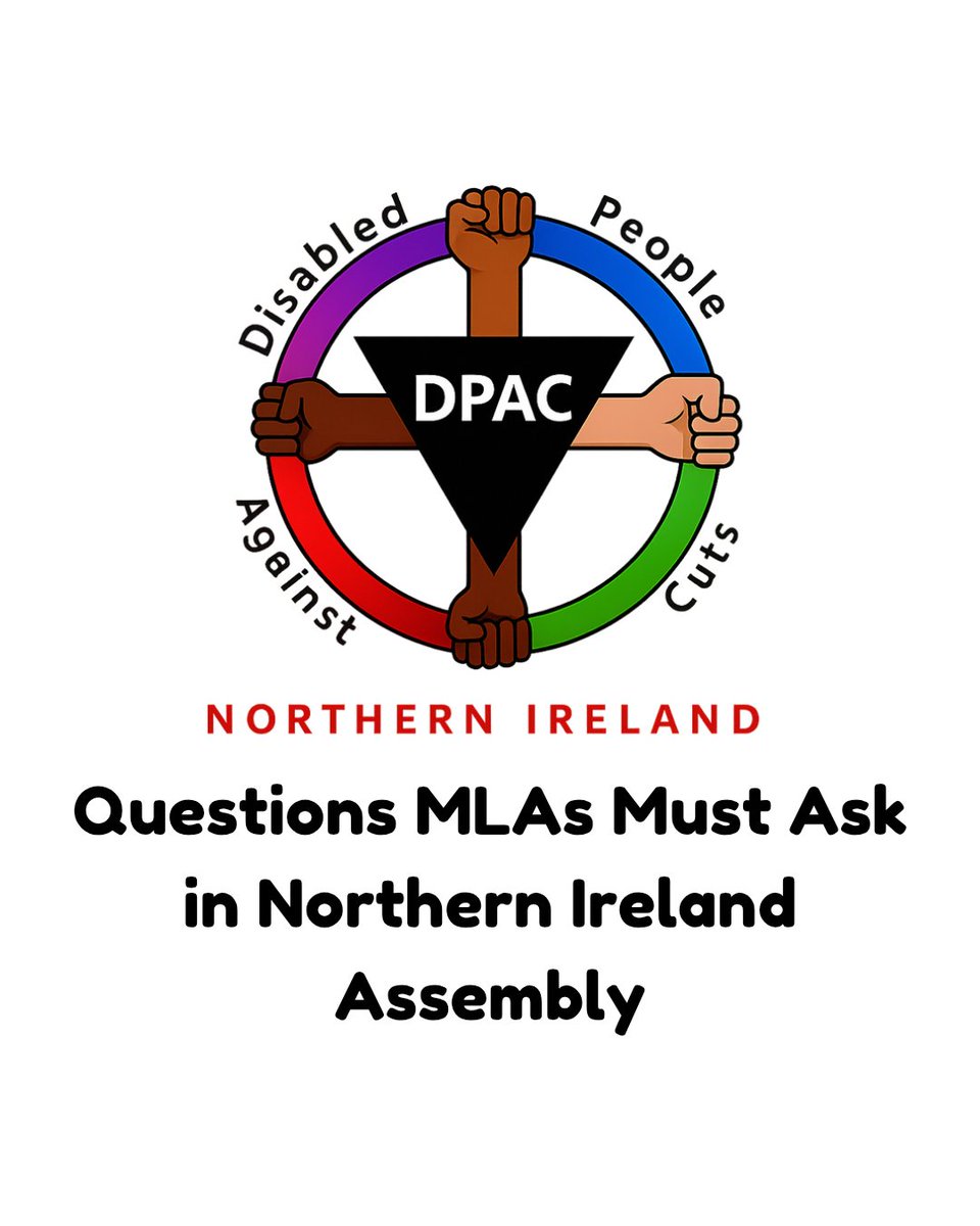 DPACNIreland's tweet photo. Questions MLAs Must Ask in Northern Ireland Assembly https://t.co/pBeBHBVkC8
DPAC Northern Ireland Benefit Cuts Questions.
#WelfareNotWarfare #PIPDebate #DWP https://t.co/tTzoSStF6R