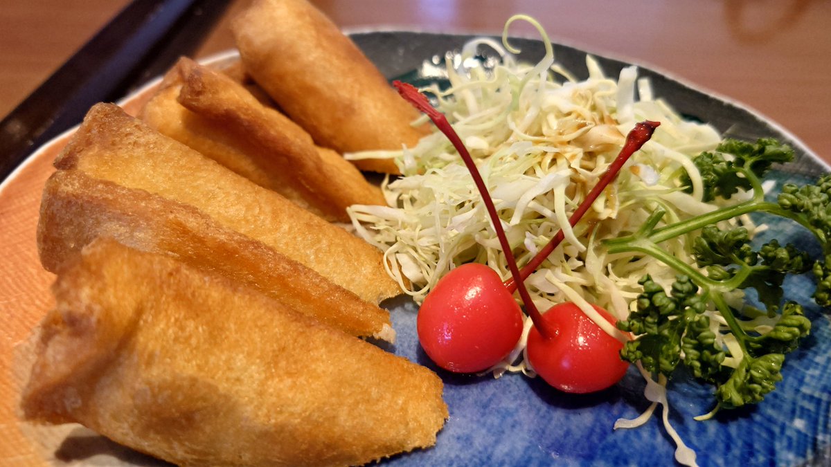 よるごはーん！！
ハトシはじめてだけど美味しい！！