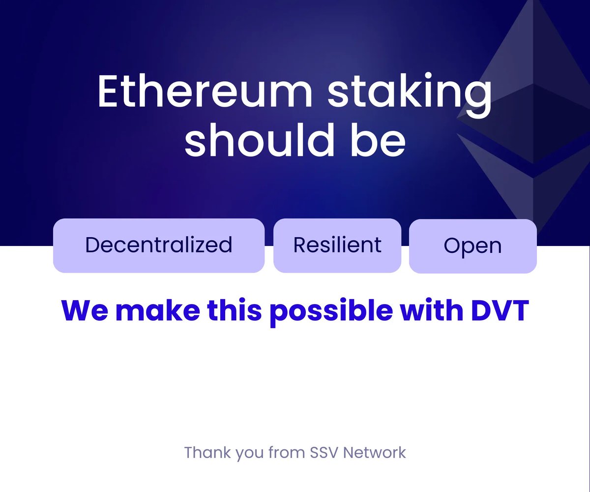 Hord (@hordapp) on Twitter photo Ethereum staking should be secure, decentralized, and robust. 💪
That’s why we support <a href="/ssv_network/">SSV Network</a> and its mission to strengthen the network.
#SSV100k Ethereum staking should be secure, decentralized, and robust. 💪
That’s why we support <a href="/ssv_network/">SSV Network</a> and its mission to strengthen the network.
#SSV100k