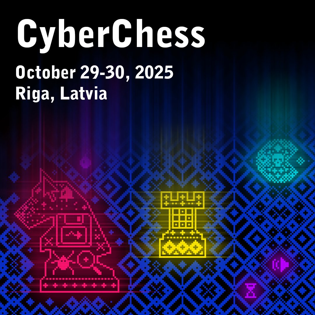 certlv's tweet image. 🗓 Atzīmē kalendārā: Baltijā gaidītākā kiberdrošības konference &quot;CyberChess 2025&quot; šogad notiks 29.–30. oktobrī Rīgā. 🔗Seko jaunumiem pasākuma vietnē cyberchess.lv 🎥 Atskats uz 2024.gada konferenci pieejams te: youtube.com/watch?v=HaVtwC…
#CyberChess