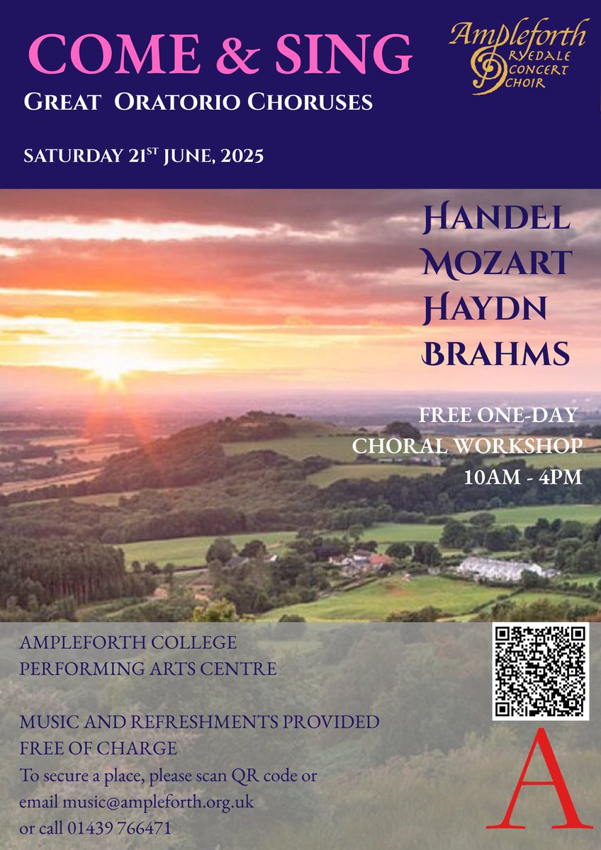 Ampleforth College Music tweet media