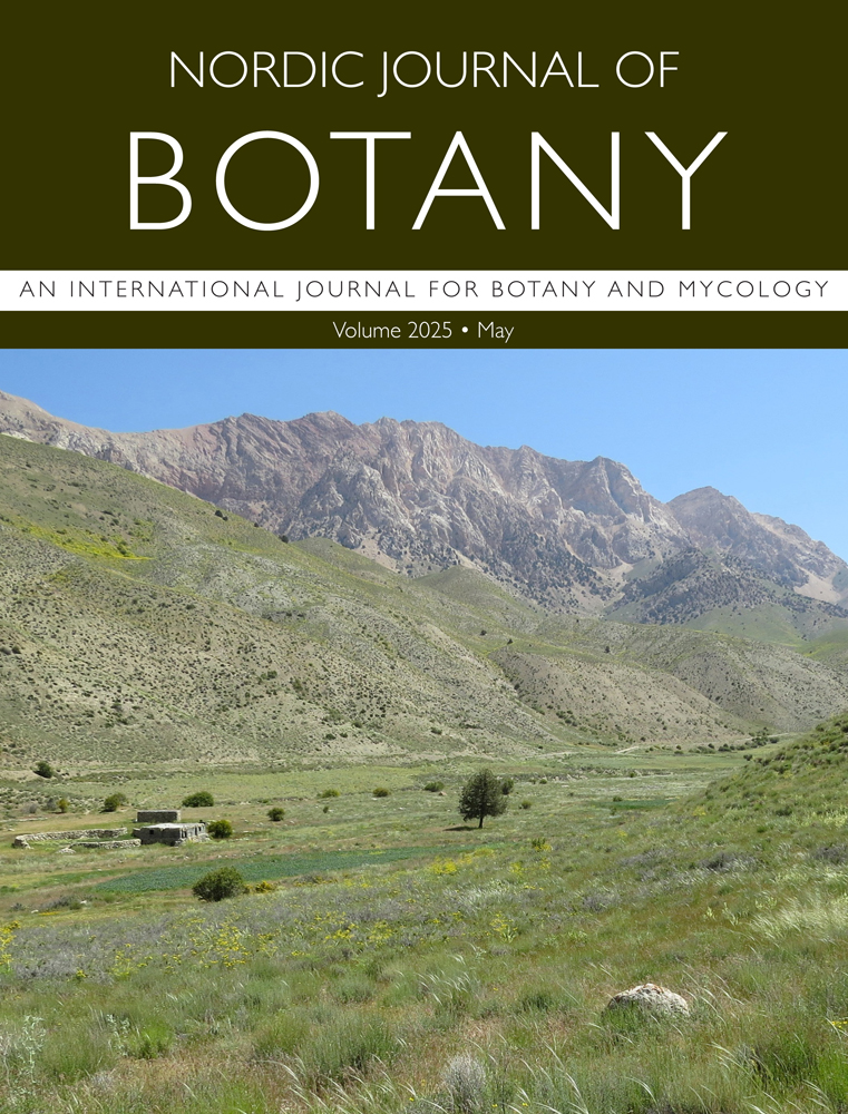 Nordic Journal of Botany (@nordicjbotany) on Twitter photo NEW ISSUE: The NJB May issue is out! The cover shows the locus classicus of Astragalus tangeh-zendanensis sp. nov. (Fabaceae), north of Damghan, Iran. Photo and article by Reza Naderi et al.
vist.ly/3n3tdgi
<a href="/NordicOikos/">Nordic Society Oikos</a> <a href="/WileyEcolEvol/">Wiley Ecology & Evolution</a> NEW ISSUE: The NJB May issue is out! The cover shows the locus classicus of Astragalus tangeh-zendanensis sp. nov. (Fabaceae), north of Damghan, Iran. Photo and article by Reza Naderi et al.
vist.ly/3n3tdgi
<a href="/NordicOikos/">Nordic Society Oikos</a> <a href="/WileyEcolEvol/">Wiley Ecology & Evolution</a>