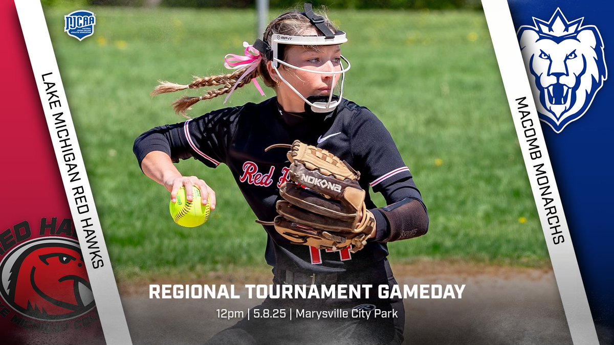 Hello POST-SEASON 💪🏼 It’s gameday for your Lady Red Hawks as they start their regional tournament play. As the 2 seed in the west, they will play Macomb, the 4 seed from the east. Game time is 12pm 🥎

#TalonTough #PostSeason #RegionXII