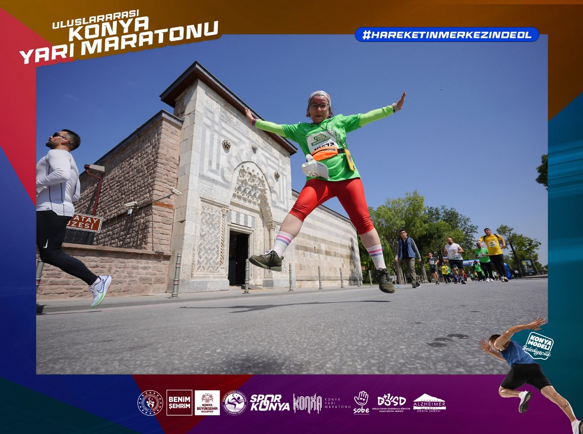 18 Mayıs 2025'te, Konya Yarı Maratonu için geri sayım başladı!SOBE aracılığı ile otizmli çocuklarımızın eğitimine umut olmak için hep birlikte koşuyoruz. Sende ister koşarak, ister katkı sağlayarak bu iyilik hareketine dahil olabilirsin.
fonzip.com/sobeotizm/kamp…