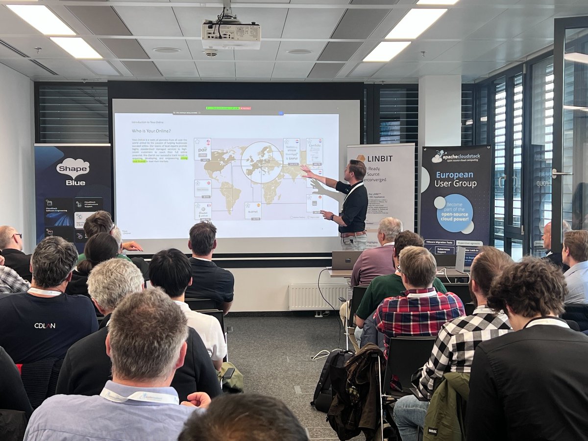 Want to stretch CloudStack across multiple datacenters?<a href="/widodh/">Wido</a> from Your.Online explores how, live at the CloudStack European User Group in Vienna.

#CloudStack #MultiDC