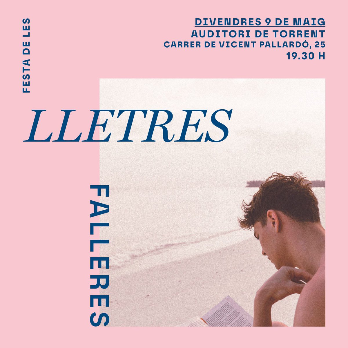 🔜DEMÀ TENIM UNA CITA!

🎉Torrent ens espera per gaudir de la FESTA DE LES LLETRES FALLERES 2025!

🗓️Divendres 9 de maig
🕐19.30h
📍Auditori de Torrent (c/ de Vicent Pallardó, 25)

Ens veurem allí?

#plf25