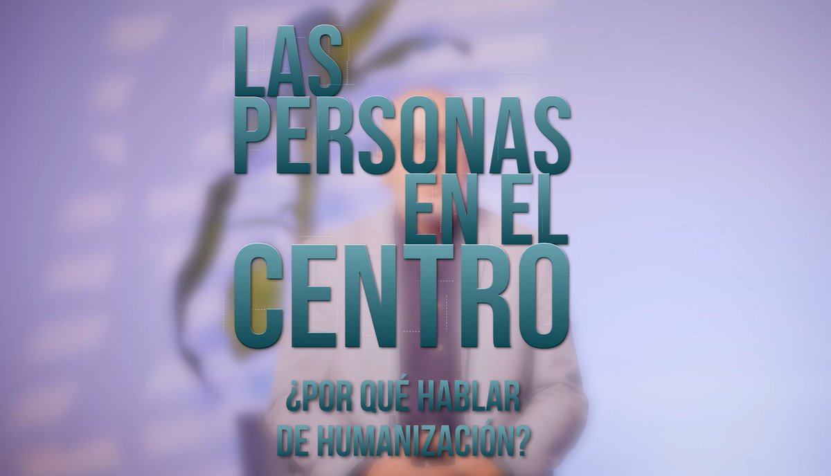 Las Personas en el Centro. Capítulo 3
¿Por qué hablar de humanización? 
Por <a href="/jmvelascob/">jose manuel velasco</a>  🙌🏼❤️
youtu.be/IwDPfKBW7G0