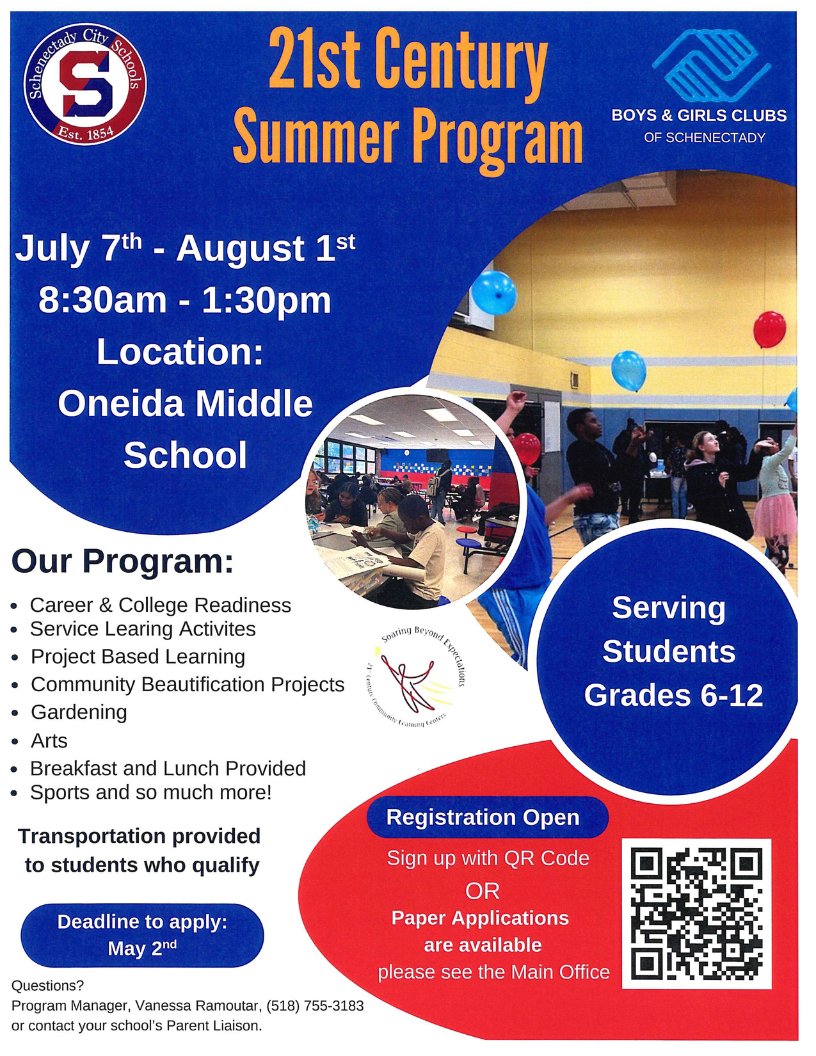 Central Park Middle School SCSD tweet media