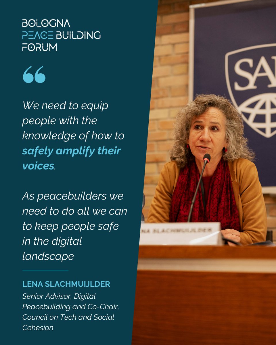 agencypb's tweet image. #BPF25 | Session I &quot;Peacetech: wishful thinking or reality?&quot;
🗣️ The future of #peacetech is not just about using the latest tools, it’s about using them responsibly, to connect, engage, and build a safer, more inclusive digital space.