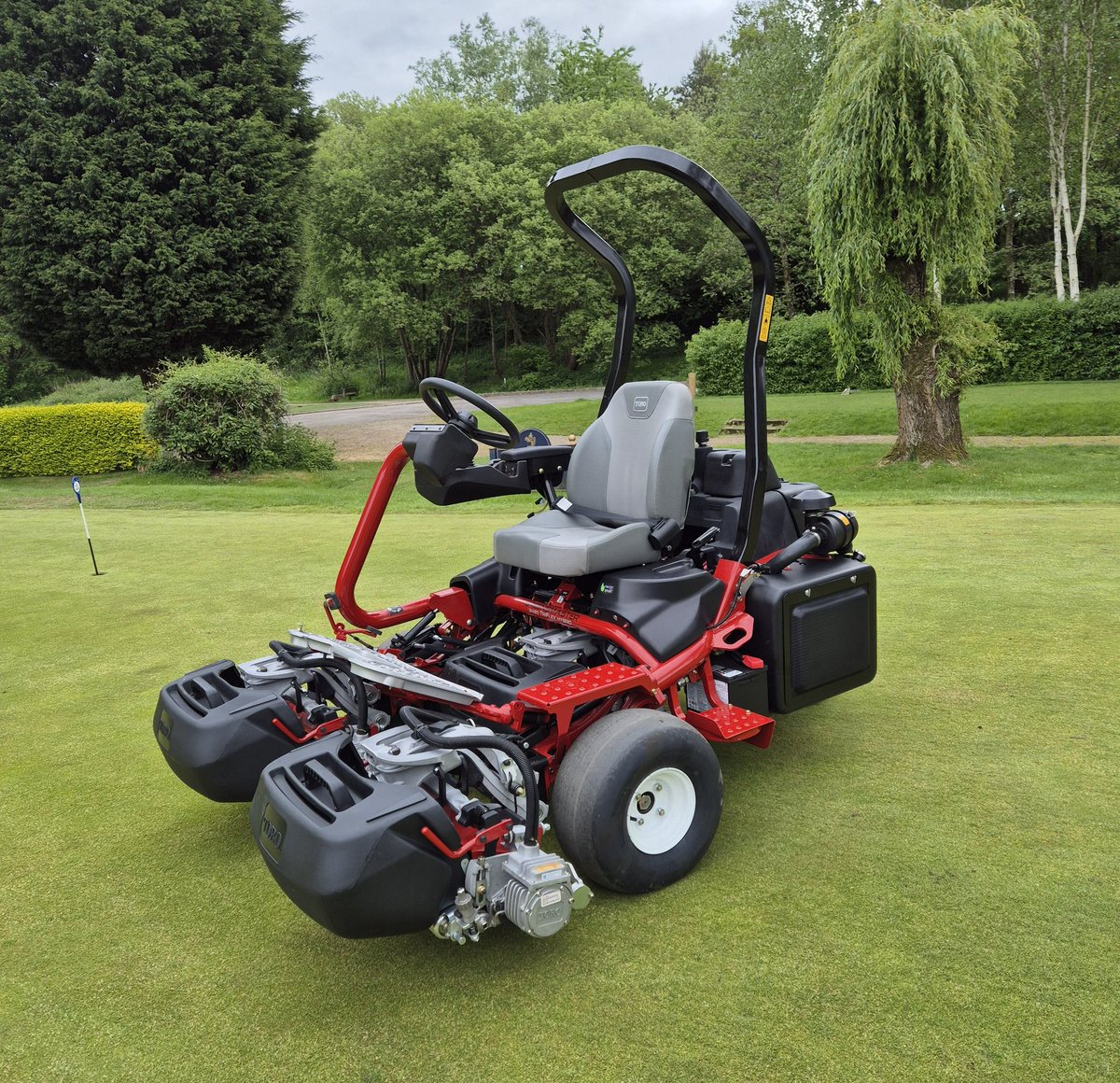New Toro Triflex 3420 <a href="/BlackleyGolf/">Blackley Golf Club</a> thank you for your business <a href="/CTM_Pro/">CTM</a>