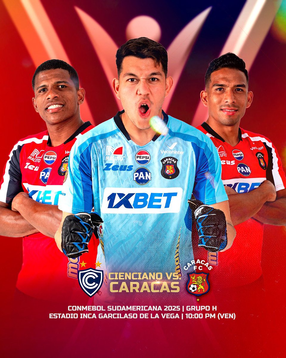 🔝 • <a href="/Caracas_FC/">Caracas Fútbol Club</a> sube a Cusco con la intención de seguir en lo alto de la tabla del Grupo H 

💪🏼 • El equipo avileño es colíder con 5 puntos después de las primeras tres fechas y se alistó a consciencia para una complicada visita a más de 3.300 metros de altitud 

🆚