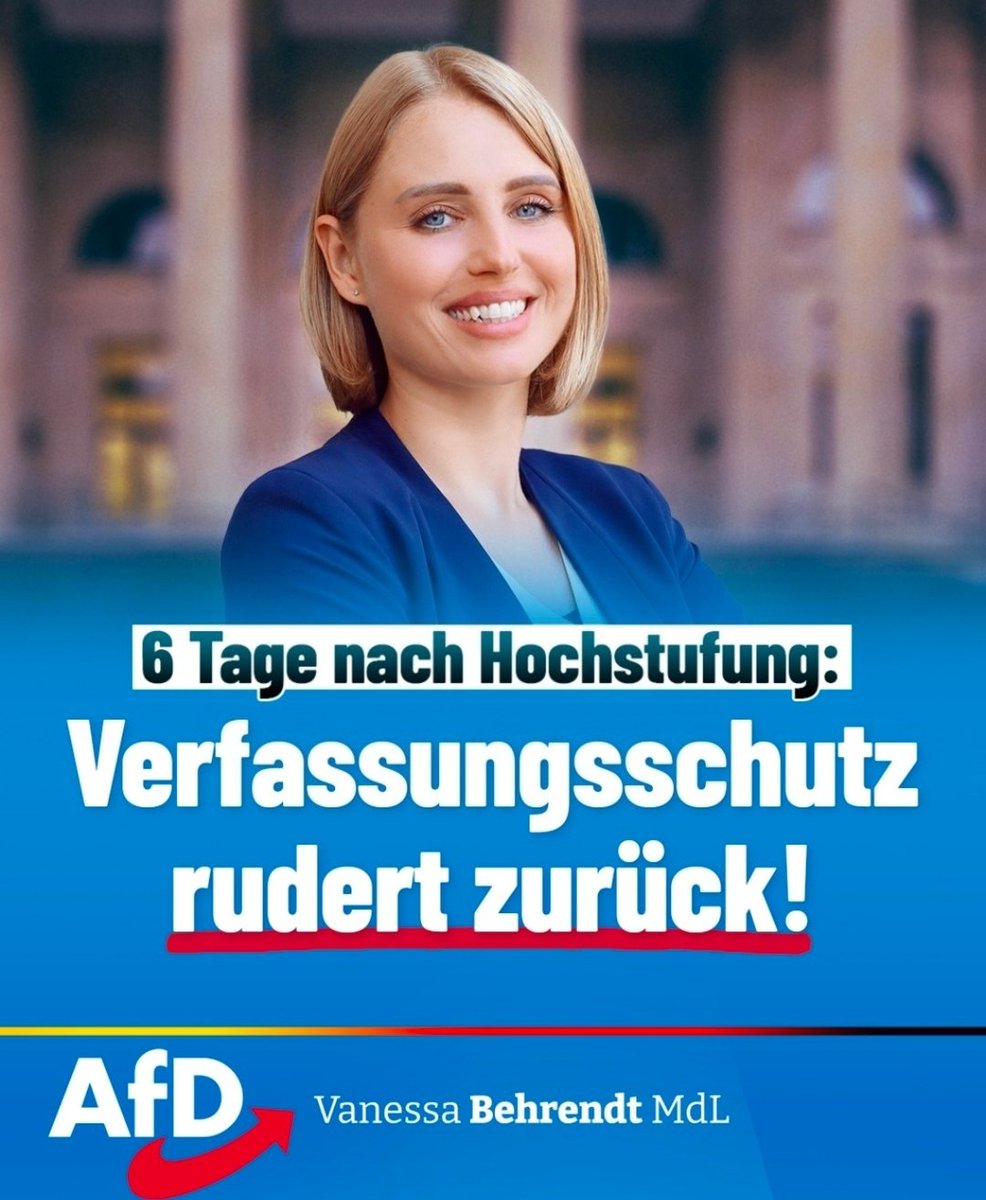 ++ Autsch! Verfassungsschutz zieht AfD-Einstufung zurück ++

Die Bundesregierung und ihr Inlandsgeheimdienst haben einen herben Rückschlag erlitten: Der Verfassungsschutz wird die AfD vorerst nicht mehr als „gesichert rechtsextremistisch“ bezeichnen. Die Behörde hat gegenüber dem