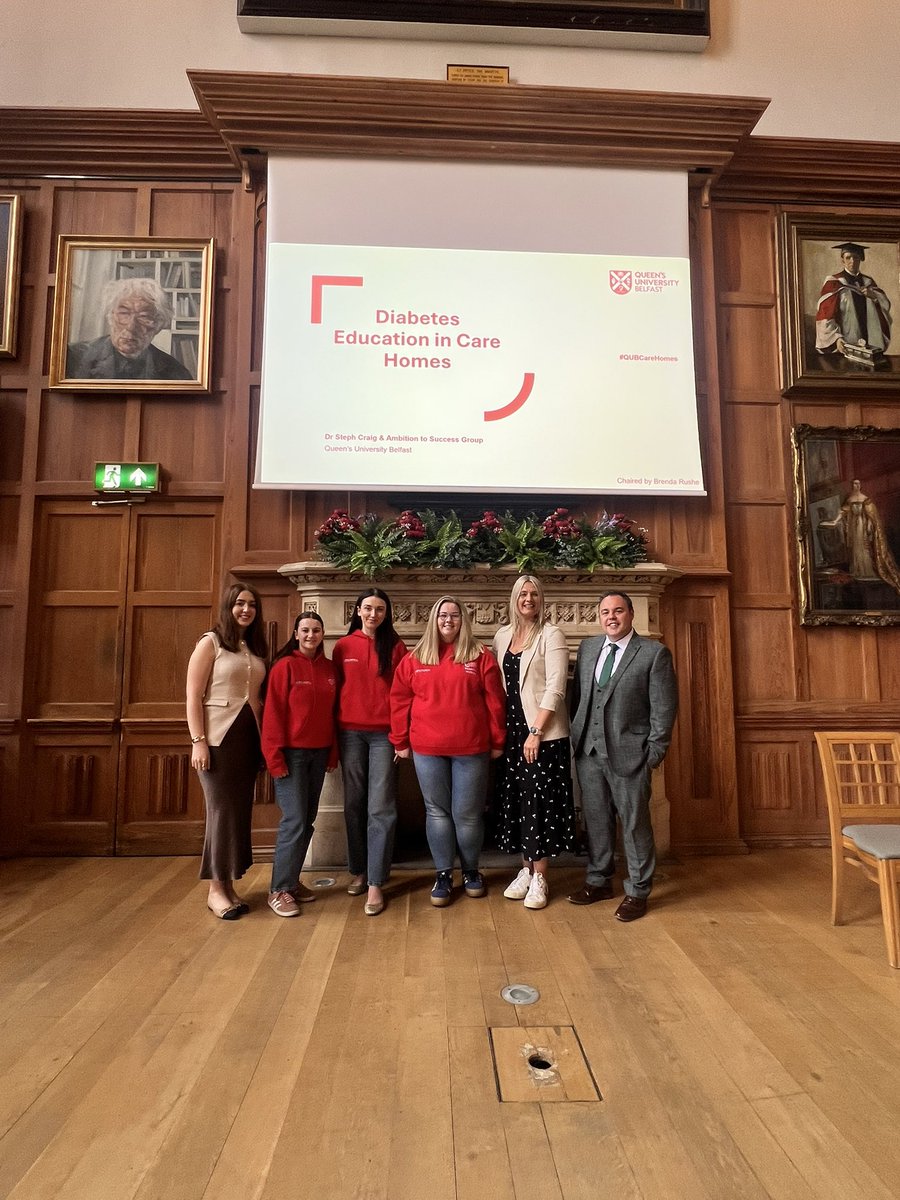 Steph Craig (@stephcraigrn) on Twitter photo I’m so #proud to be co-presenting with my <a href="/QUBAmbitionSONM/">QUB Ambition to Success 💙</a> group from this years cohort on #Diabetes #Education in #CareHomes 👏
Super proud to see how far these students have come- massive thanks to <a href="/GaryMitchellRN/">Gary Mitchell</a> & <a href="/Kieranpmccormic/">Kieran McCormick RN</a> for making this possible 🤩
#QUBCareHomes I’m so #proud to be co-presenting with my <a href="/QUBAmbitionSONM/">QUB Ambition to Success 💙</a> group from this years cohort on #Diabetes #Education in #CareHomes 👏
Super proud to see how far these students have come- massive thanks to <a href="/GaryMitchellRN/">Gary Mitchell</a> & <a href="/Kieranpmccormic/">Kieran McCormick RN</a> for making this possible 🤩
#QUBCareHomes