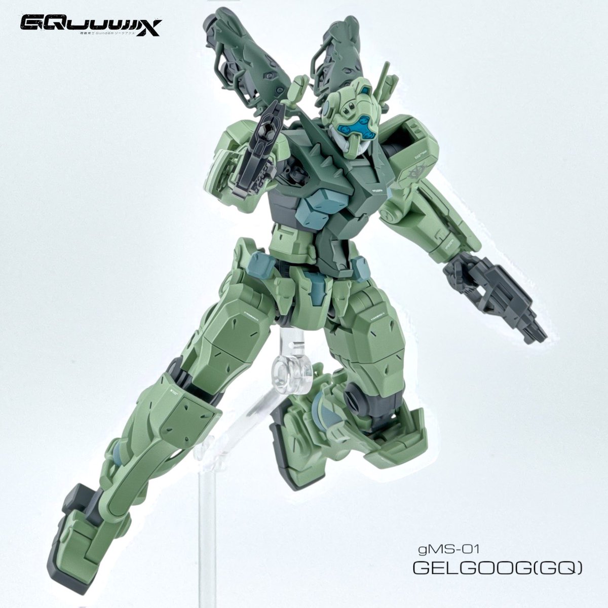 ガンダムジークアクス　HG ゲルググ　ジオンカラー　塗装完成品　ガンプラ ガンダムジークアクス HG ゲルググ ジオンカラー 塗装完成品