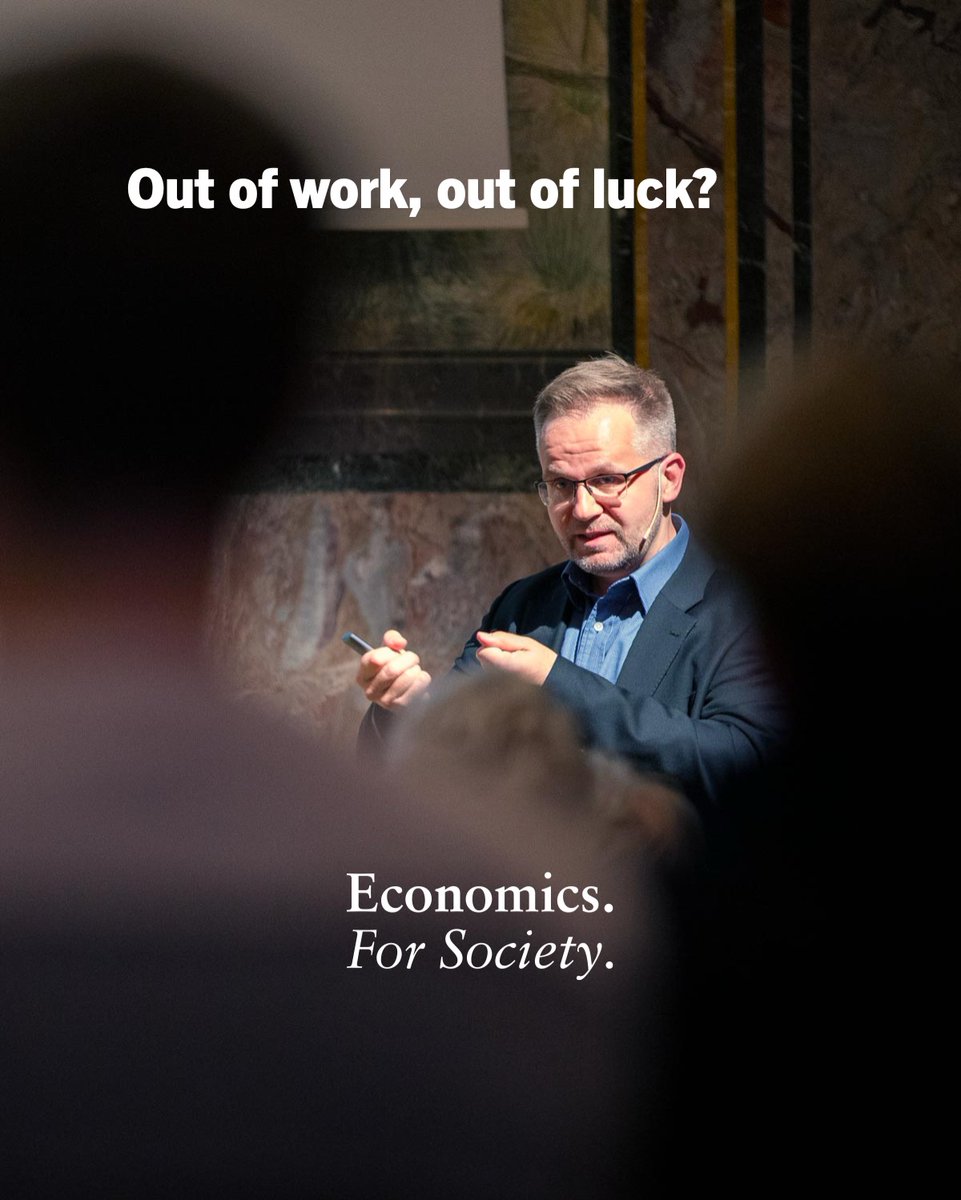 Economics. For Society. (@ubscenter) on Twitter photo Understanding the root causes of long-term unemployment and designing effective labor market policies is essential – not just for economic efficiency, but for social cohesion and individual dignity.
ubscenter.uzh.ch/en/news_events…
At his inaugural lecture at <a href="/UZH_en/">University of Zurich</a>, <a href="/AndreasIMueller/">Andreas I. Mueller</a> – Understanding the root causes of long-term unemployment and designing effective labor market policies is essential – not just for economic efficiency, but for social cohesion and individual dignity.
ubscenter.uzh.ch/en/news_events…
At his inaugural lecture at <a href="/UZH_en/">University of Zurich</a>, <a href="/AndreasIMueller/">Andreas I. Mueller</a> –