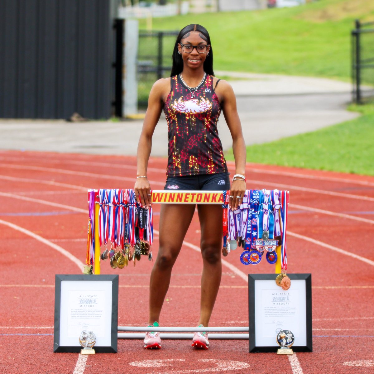 Last day as a senior &amp; first meet of CHAMPIONSHIP SEASON—can’t believe it’s here. 

Huge thanks to <a href="/TrackBarn/">TrackBarn</a> for the fire uniform collab. Love how it turned out. One last ride. Let’s make it count. 

#KREW
#TrackBarnCollab
#OneMoreLap