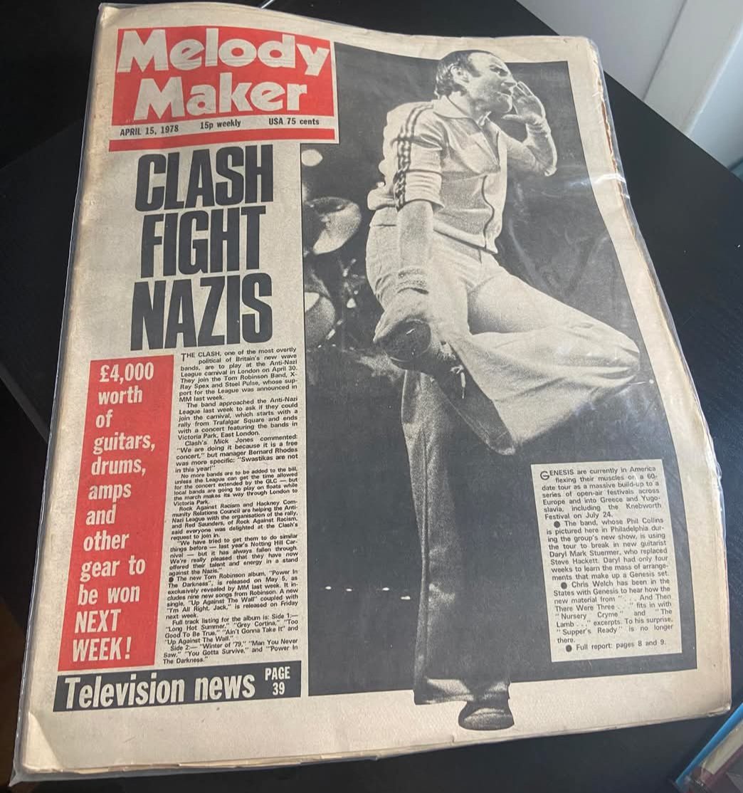 Unite Against Fascism (@uaf) on Twitter photo Via the great <a href="/robinjamesbank3/">robin james banks</a> archive from April 1978 re The Clash announcement of playing at Rock Against Racism/ANL carnival.
The day of course, was a game changer.
<a href="/lmhrnational/">LoveMusic HateRacism</a> Via the great <a href="/robinjamesbank3/">robin james banks</a> archive from April 1978 re The Clash announcement of playing at Rock Against Racism/ANL carnival.
The day of course, was a game changer.
<a href="/lmhrnational/">LoveMusic HateRacism</a>