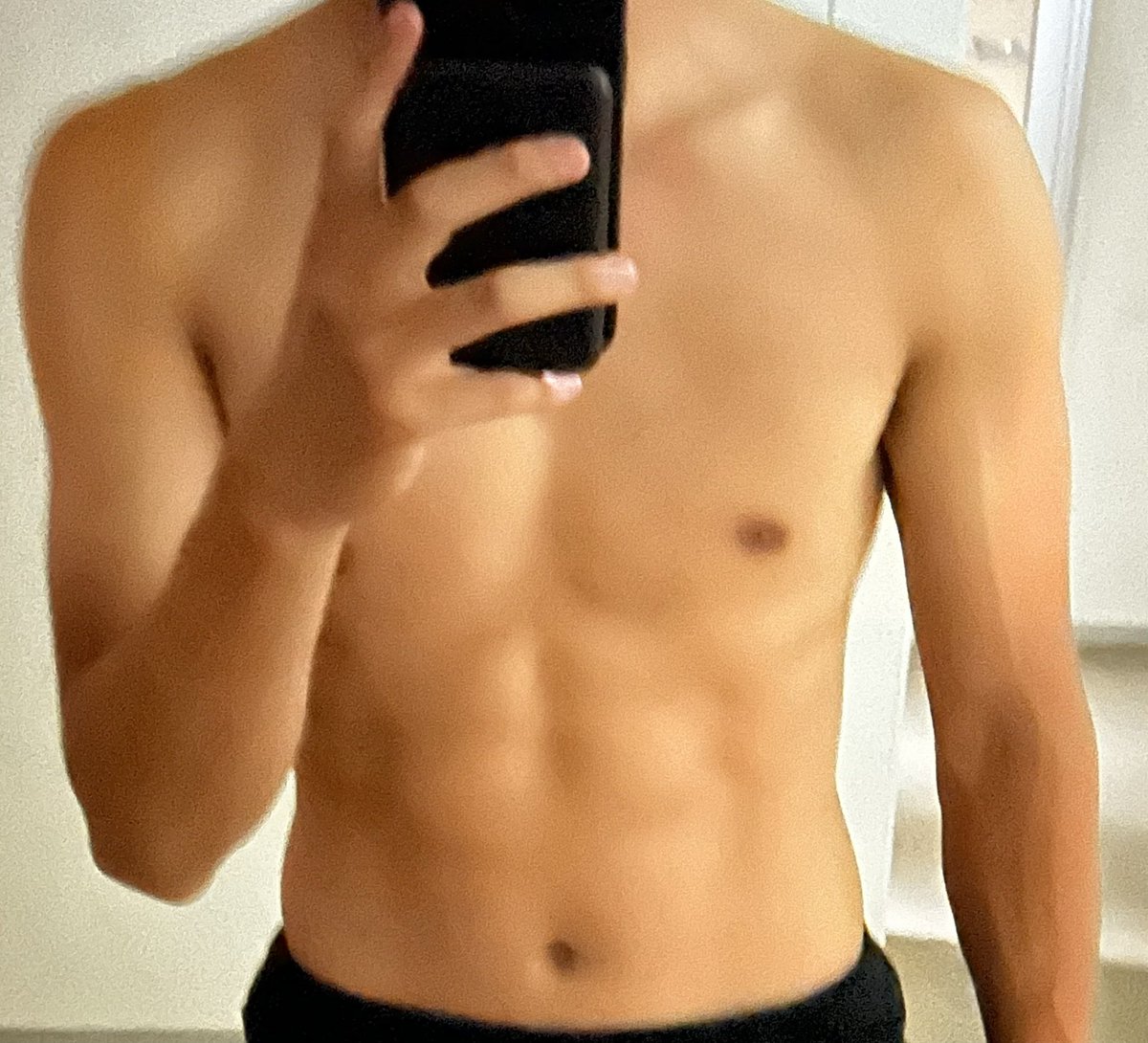 肩トレ後
 #筋トレ
 #裏垢男子