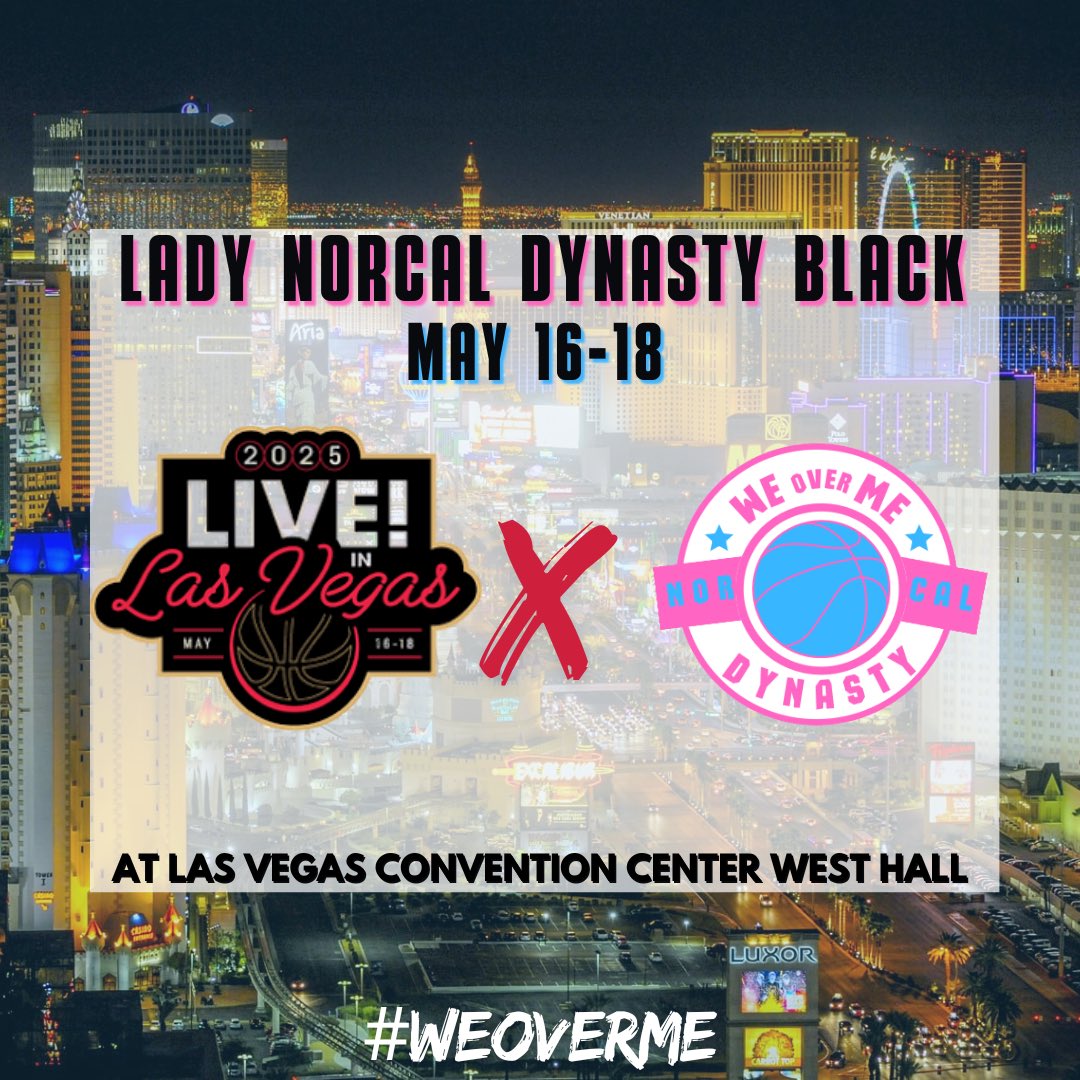 Tom Tran (@coacht2ncd) on Twitter photo 8days until our Lady NorCal Dynasty Black heads to Vegas for <a href="/SelectEventsBB/">Select Events Basketball</a> Live in Las Vegas Showcase. #LasVegas #WeoverME 8days until our Lady NorCal Dynasty Black heads to Vegas for <a href="/SelectEventsBB/">Select Events Basketball</a> Live in Las Vegas Showcase. #LasVegas #WeoverME