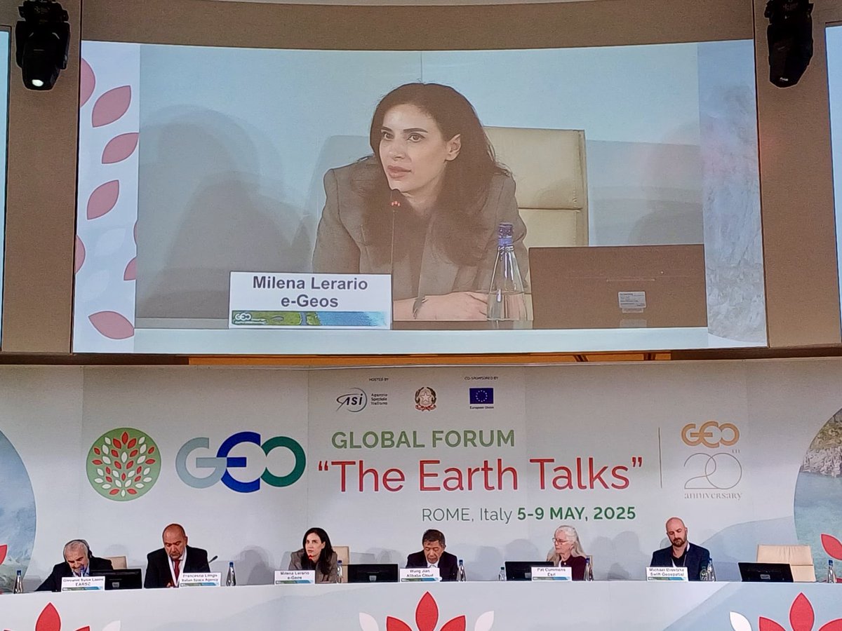 e-GEOS (@e_geos) on Twitter photo ๐ค Today, Milena Lerario, CEO of e-GEOS, joined the session โ๐๐ต๐ณ๐ฆ๐ฏ๐จ๐ต๐ฉ๐ฆ๐ฏ๐ช๐ฏ๐จ ๐๐ณ๐ช๐ท๐ข๐ต๐ฆ ๐๐ฆ๐ค๐ต๐ฐ๐ณ ๐๐ฏ๐จ๐ข๐จ๐ฆ๐ฎ๐ฆ๐ฏ๐ต ๐ต๐ฐ ๐๐ฆ๐ญ๐ช๐ท๐ฆ๐ณ ๐ฐ๐ฏ ๐๐๐โ๐ด ๐๐ช๐ด๐ช๐ฐ๐ฏโ at ๐๐๐ ๐๐ฅ๐จ๐๐๐ฅ ๐
๐จ๐ซ๐ฎ๐ฆ 2025โ
๐ก Milena Lerario shared key trends shaping the ๐ค Today, Milena Lerario, CEO of e-GEOS, joined the session โ๐๐ต๐ณ๐ฆ๐ฏ๐จ๐ต๐ฉ๐ฆ๐ฏ๐ช๐ฏ๐จ ๐๐ณ๐ช๐ท๐ข๐ต๐ฆ ๐๐ฆ๐ค๐ต๐ฐ๐ณ ๐๐ฏ๐จ๐ข๐จ๐ฆ๐ฎ๐ฆ๐ฏ๐ต ๐ต๐ฐ ๐๐ฆ๐ญ๐ช๐ท๐ฆ๐ณ ๐ฐ๐ฏ ๐๐๐โ๐ด ๐๐ช๐ด๐ช๐ฐ๐ฏโ at ๐๐๐ ๐๐ฅ๐จ๐๐๐ฅ ๐
๐จ๐ซ๐ฎ๐ฆ 2025โ
๐ก Milena Lerario shared key trends shaping the