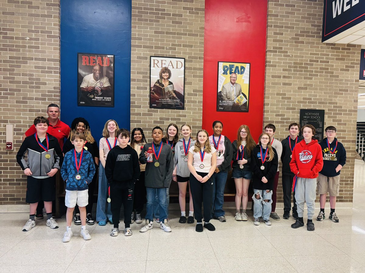 Celebrating our Titan Students of the Month!  #northsidetitans #mcs