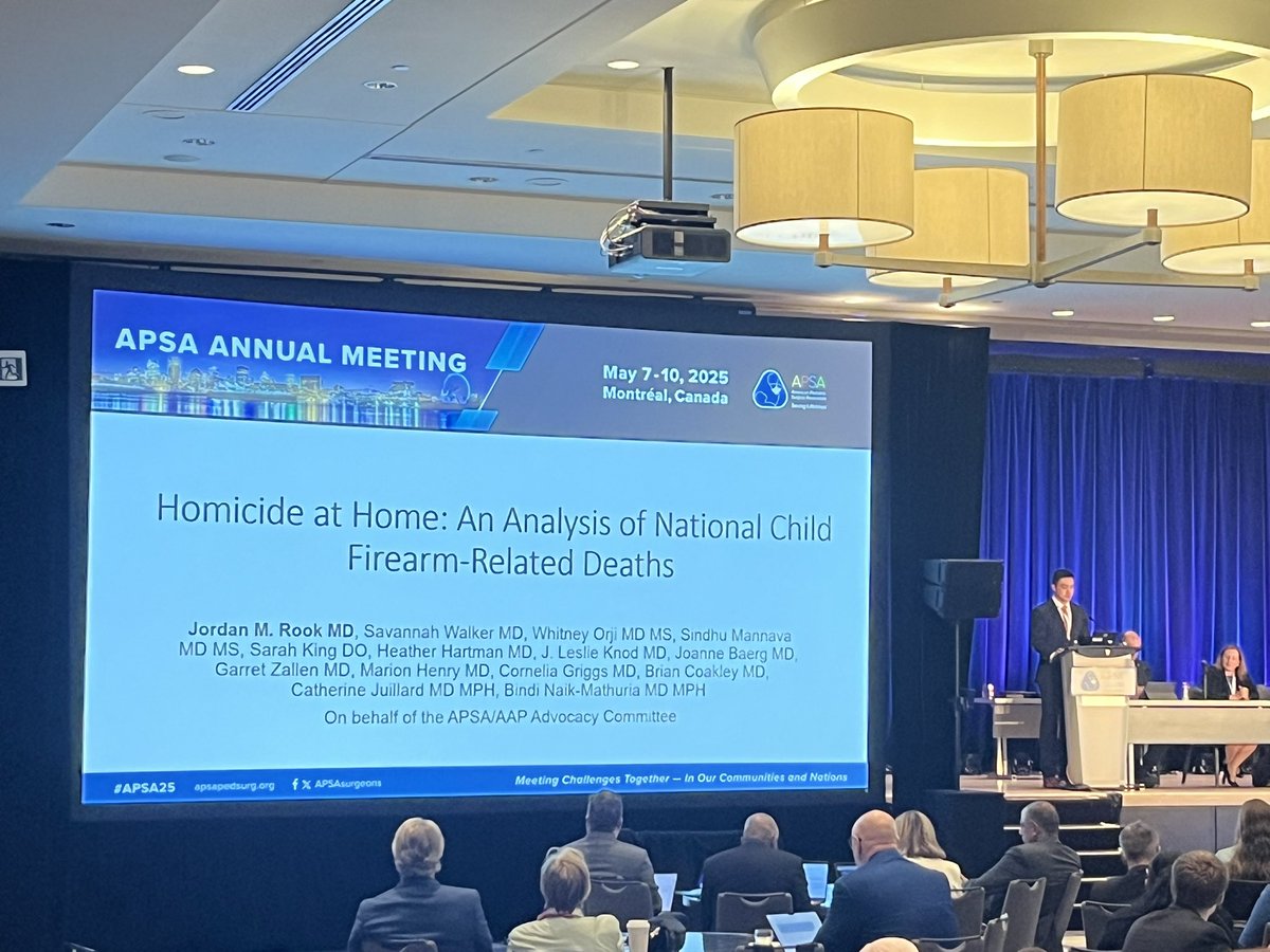 Sarah King (@sarahkingdoes) on Twitter photo The jaw dropping statistics continue. Thank you <a href="/JRookMD/">Jordan Rook</a> for shedding light on the strikingly high rate of AT HOME HOMICIDE in cases of pediatric GSW deaths. #EndGunViolence #APSA25 The jaw dropping statistics continue. Thank you <a href="/JRookMD/">Jordan Rook</a> for shedding light on the strikingly high rate of AT HOME HOMICIDE in cases of pediatric GSW deaths. #EndGunViolence #APSA25