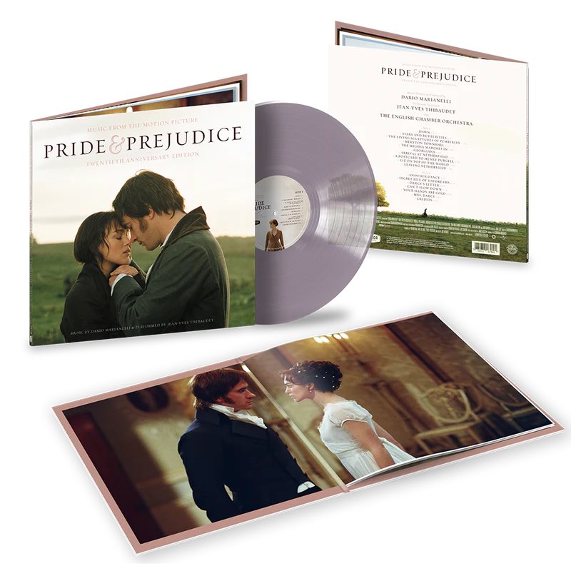 dario marianelli's academy award-nominated original score for pride &amp; prejudice will be released on vinyl this coming june 27!

(shop.deccarecordsus.com/collections/pr…)