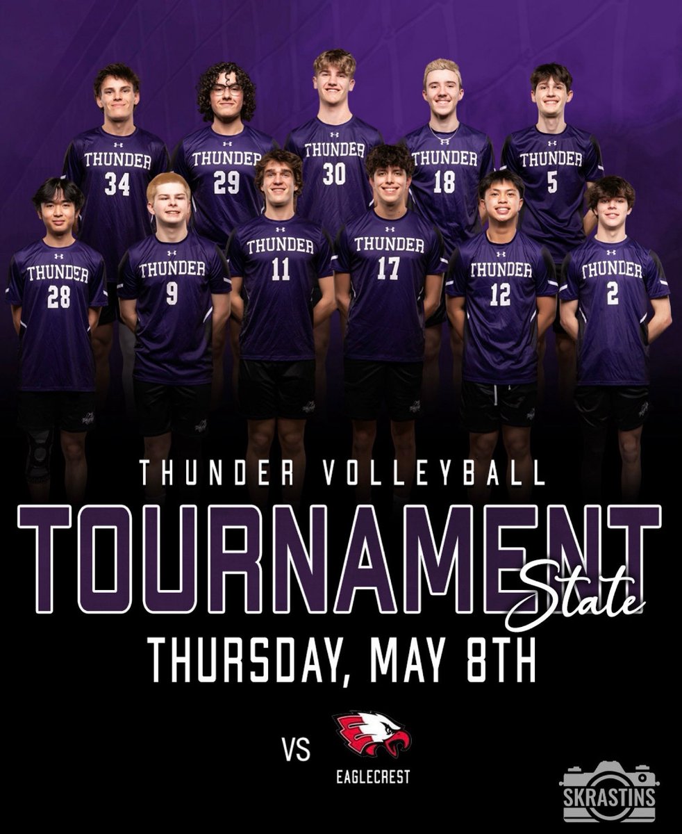 STATE PLAYOFF TIME!! Come see your THUNDER BOYS VOLLEYBALL begin the state tournament against Eaglecrest HS TONIGHT (5/8) 4:30pm at Fountain-Fort Carson’s Trojan Arena.
<a href="/Kadet_Athletics/">Kadet Athletics</a>
<a href="/LPHS_Rangers/">Ranger Athletics</a>
<a href="/PalmerRidgeAD/">PRAD</a>
<a href="/TCATitans/">The Classical Academy Activities</a>
<a href="/SkrastinsPhoto/">Skrastins Photography</a>
<a href="/AcademyD20/">Academy District 20</a>