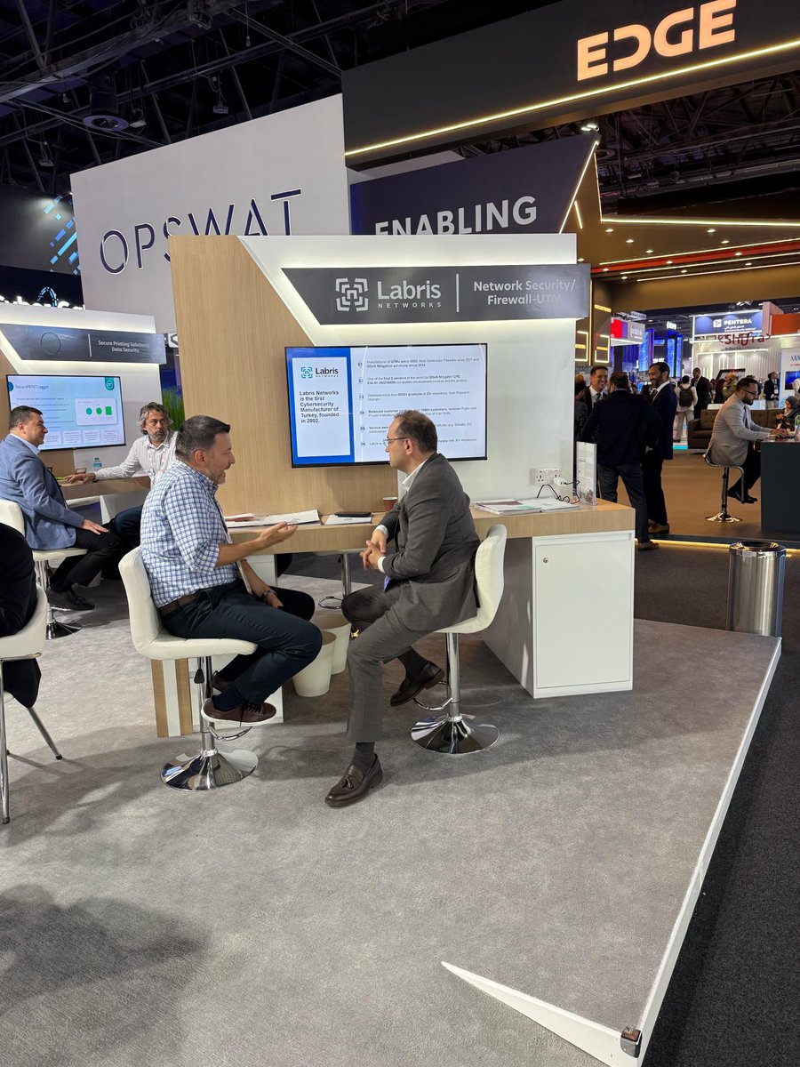 LabrisNetworks's tweet image. 🌐 The final day of @GISECGlobal
It has been an successful event with valuable networking and insightful conversations.
Thank you to everyone who visited us and took the time to connect.
#GISECGlobal2025 #Cybersecurity