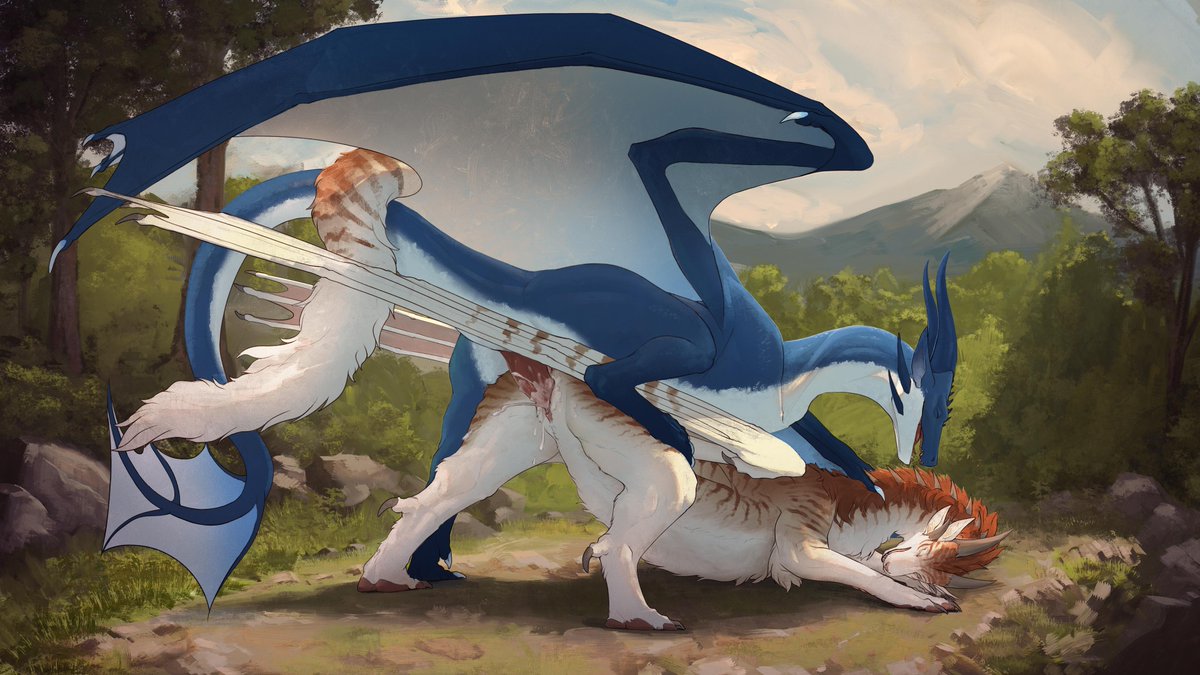 A sketch for Micca and Korvyn :3
💙💙💙