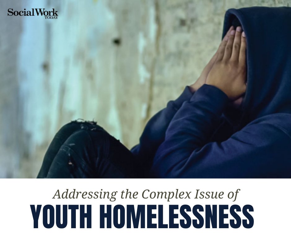 A broad spectrum of youth is impacted by or at high risk of homelessness, making it a complex issue that must be addressed by an equally broad intersection of public &amp; private efforts. Learn how social workers are uniquely positioned to solve this problem: tinyurl.com/bdh64fy2