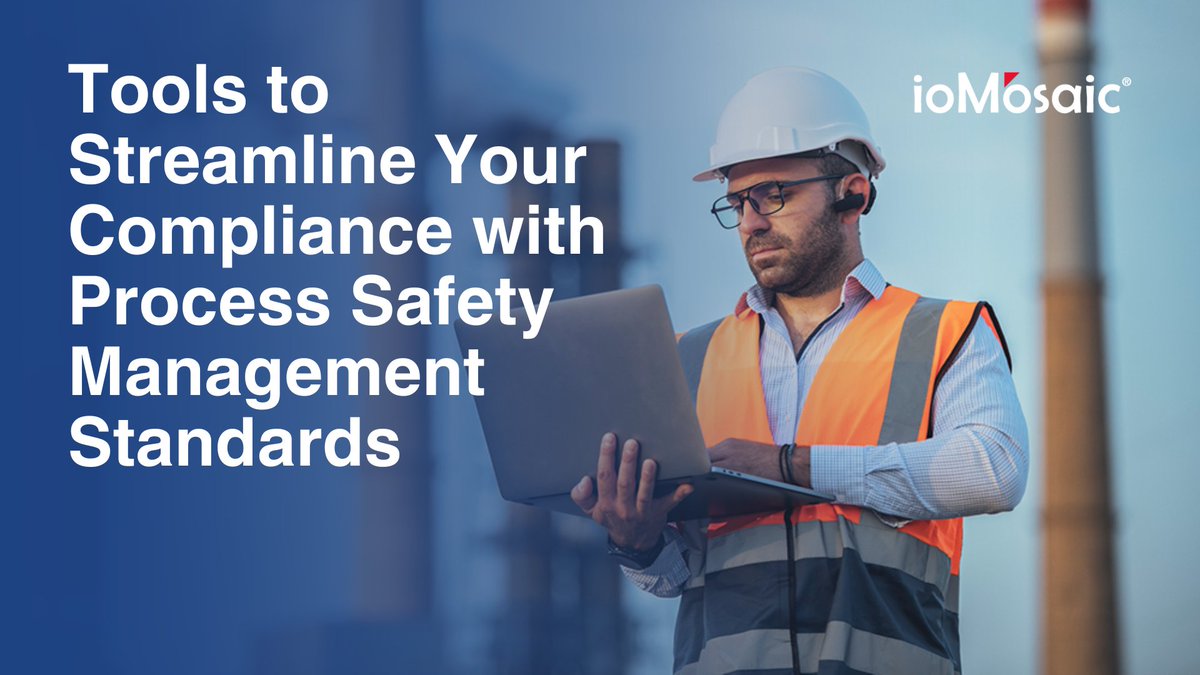 ioMosaic's tweet image. In this newsletter, John Barker explains how organisations can improve the accessibility and accuracy of their engineering and safety information while reducing information fragmentation. bit.ly/3CmzY6e
#ProcessSafetyInformation #ProcessSafetyManagement