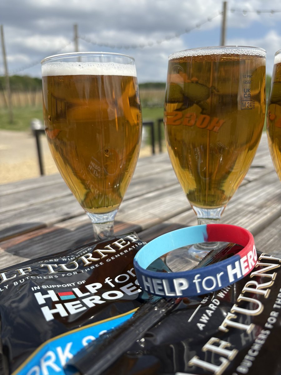 What’s not to like ? 
Beer and Pork Scratchings the perfect Pub combination and both sold in support of <a href="/HelpforHeroes/">Help for Heroes</a> 
Brewed by our great friends <a href="/HogsBackBrewery/">Hogs Back Brewery</a>