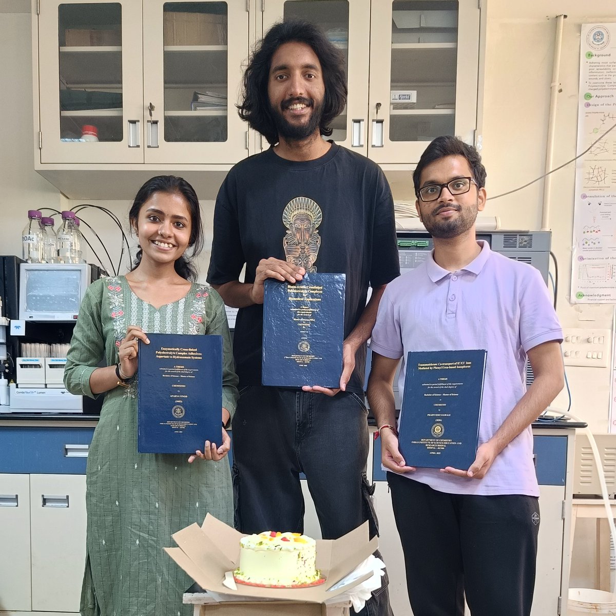 AS Group (@aslab_iiserb) on Twitter photo Congratulations to Aparna, <a href="/vaishnavi_2809_/">vaishnavi</a> <a href="/PradnyeshNagra1/">Pradnyesh Nagrale</a>, and <a href="/MidhunRavi1999/">Midhun Ravindran</a> on successfully defending their MS thesis!
Wishing you all the best in your future endeavors.🌟 Congratulations to Aparna, <a href="/vaishnavi_2809_/">vaishnavi</a> <a href="/PradnyeshNagra1/">Pradnyesh Nagrale</a>, and <a href="/MidhunRavi1999/">Midhun Ravindran</a> on successfully defending their MS thesis!
Wishing you all the best in your future endeavors.🌟