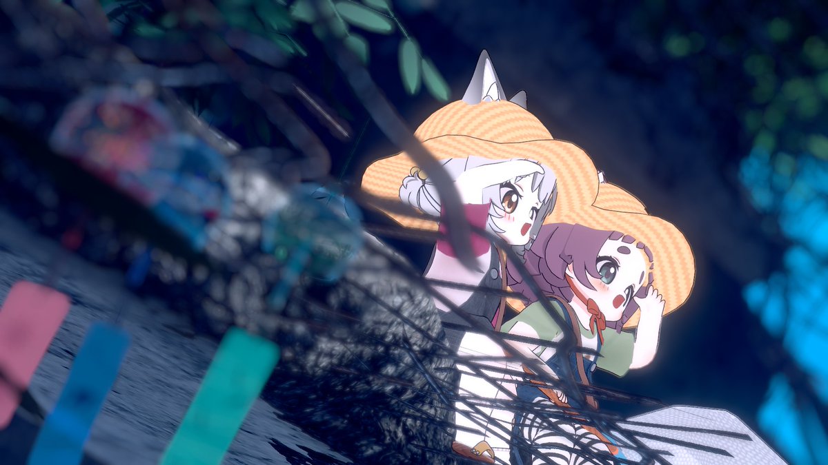 VRsobaChat's tweet image. 夏！！
#chibi_kemo