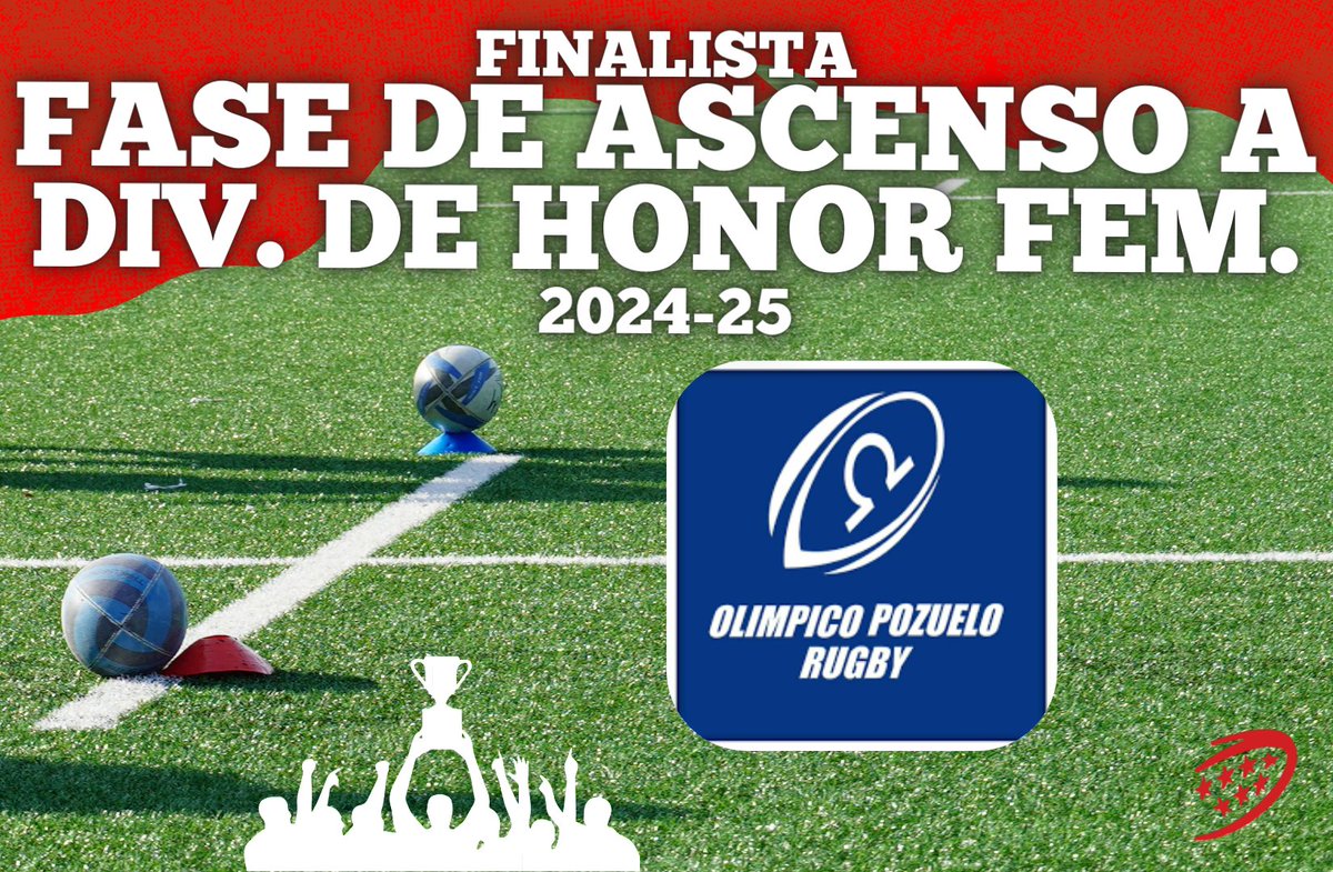 Federación de Rugby de Madrid (@rugbymadrid) on Twitter photo #NuestroRugby ORGULLO MADRILEÑO🏉🎖
El triple campeón de División de Honor <a href="/OlimpicoRugby/">Olímpico Pozuelo Rugby</a> (2014, 2017 y 2018) puede volver a la máxima categoría solo un año después de descender, en la final de la Fase de Ascenso a la <a href="/DHIberdrola/">LigaIberdrolaRugby</a> ante el Eibar R.T.
¡Vamos Omega❗️
#RugbyMadrid #NuestroRugby ORGULLO MADRILEÑO🏉🎖
El triple campeón de División de Honor <a href="/OlimpicoRugby/">Olímpico Pozuelo Rugby</a> (2014, 2017 y 2018) puede volver a la máxima categoría solo un año después de descender, en la final de la Fase de Ascenso a la <a href="/DHIberdrola/">LigaIberdrolaRugby</a> ante el Eibar R.T.
¡Vamos Omega❗️
#RugbyMadrid
