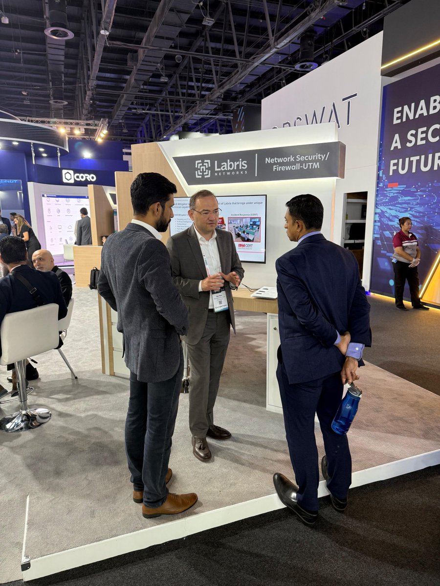 Labris Networks (@labristeknoloji) on Twitter photo 🌐 The final day of <a href="/GISECGlobal/">GISEC GLOBAL</a>
It has been an successful event with valuable networking and insightful conversations.
Thank you to everyone who visited us and took the time to connect.
#GISECGlobal2025 #Cybersecurity 🌐 The final day of <a href="/GISECGlobal/">GISEC GLOBAL</a>
It has been an successful event with valuable networking and insightful conversations.
Thank you to everyone who visited us and took the time to connect.
#GISECGlobal2025 #Cybersecurity
