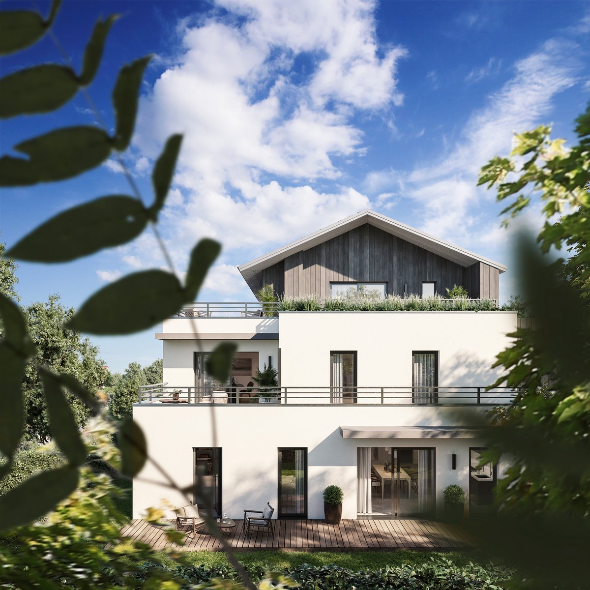 oxygen_archviz's tweet image. Contemplation
Rising in the peaceful hamlet of Vieugy, Contemplation captures the charm of village life and the ease of urban living, featuring five low-rise buildings with sloped roofs seamlessly integrated into the landscape.
•
#oxygen #weareoxygen #takeadeepbreath