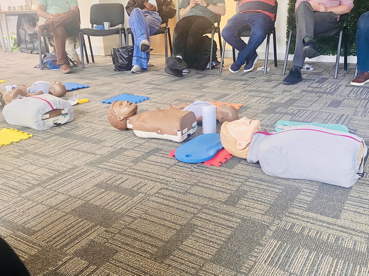 Bushra3671531's tweet image. Wonderful day learning BLS—big thanks to @AdamRooney22 , @RCGPNorth @RCGPMersey &amp;amp; @rcgp for a fun, interactive session! Adam made it so easy to follow. Special thanks to Sarah Adams for the swift BLS cert—really appreciate the hard work behind these events 🙂🤩! #basiclifesupport