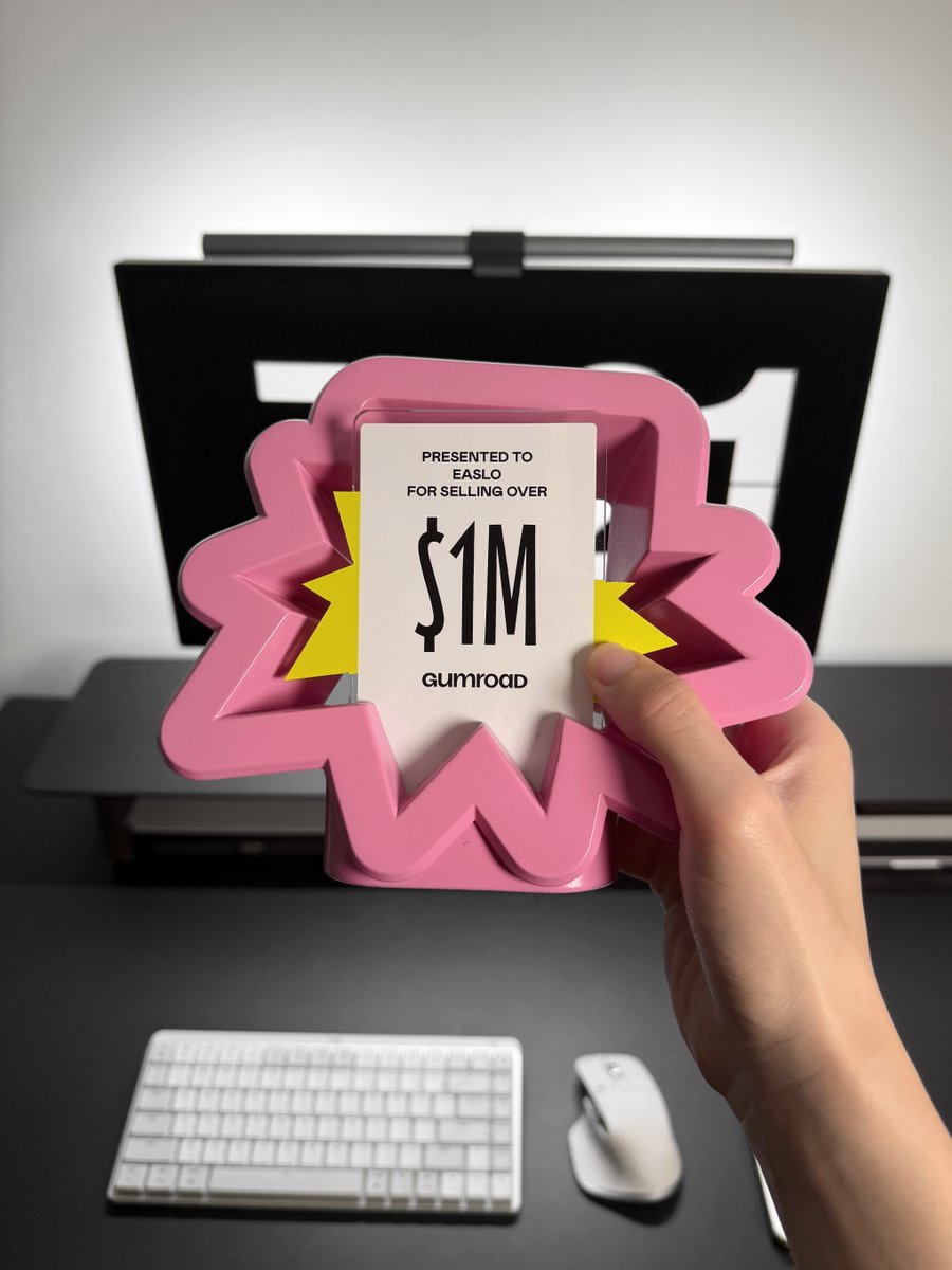 Thank you Gumroad for making it easy to monetize our work.