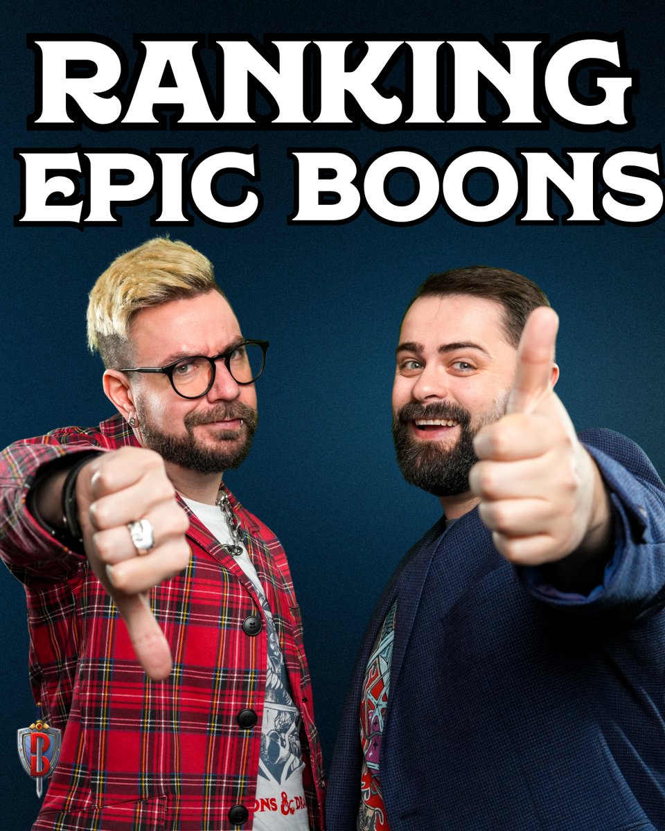 NEW VIDEO TODAY
We discuss and tier rank EPIC BOON FEATS. Let's get rolling. 

What do you think?
