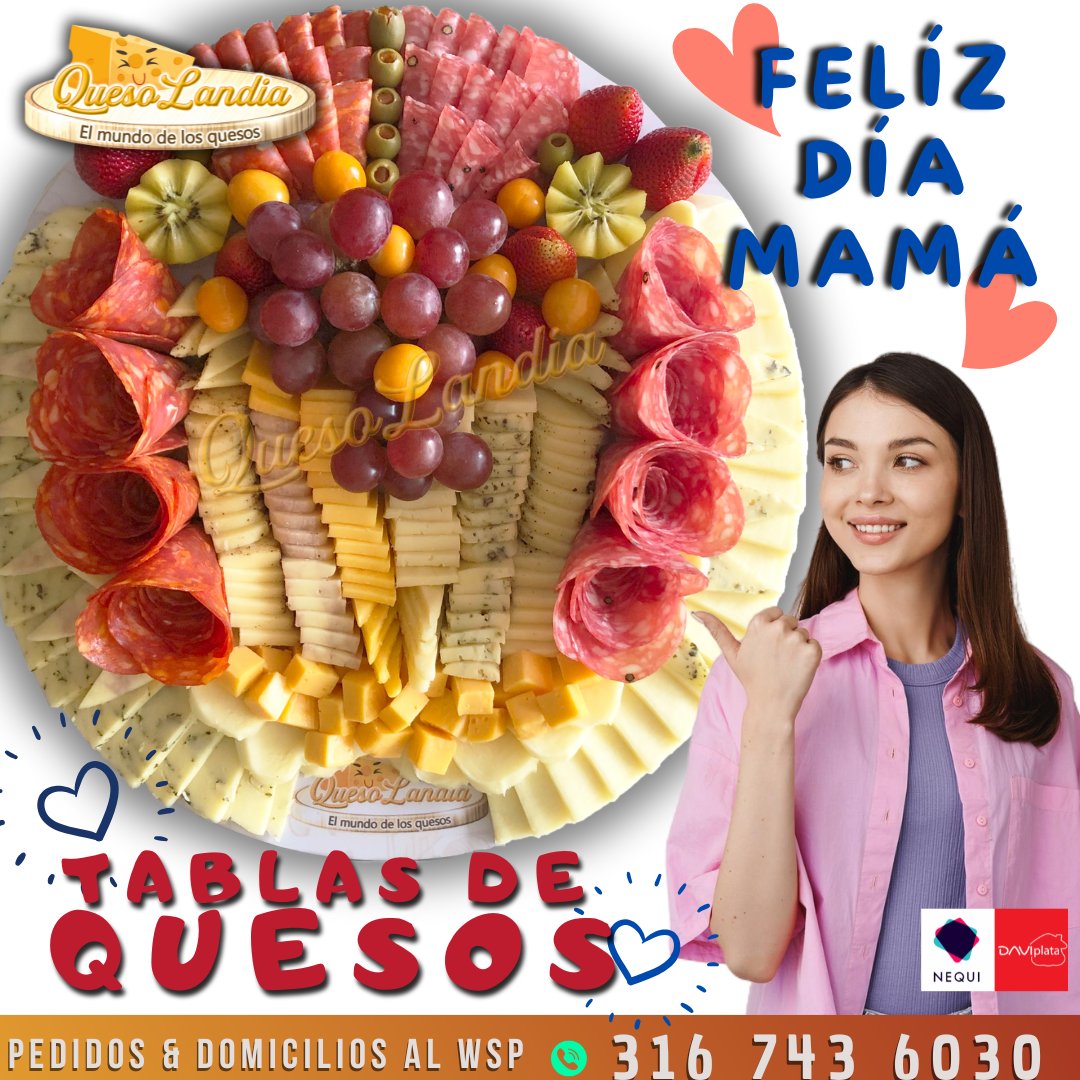 quesolandiabyb's tweet photo. Tablas de Quesos * Regalos con Quesos * Tablas de Quesos
* Anchetas * Set para Quesos * Bandejas con Quesos * Desayunos o Brunch
Somos QuesoLandia "El Mundo de los Quesos".
Domicilios en Bogotá, D.C.
Pide ahora nuestro Catálogo, al WSP: 3167436030 https://t.co/dVYyXZq9q4
