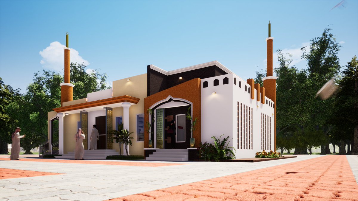 SiyakaNurudeen's tweet photo. A design of a mini mosque intended to serve the spiritual needs of students and staff within an educational institution.
"Blending functionality with architectural harmony."
#Islam
#architecture
#Islamic_architecture
#Modern
#Functionality
#autodeskrevit https://t.co/t1uSo4hq5M