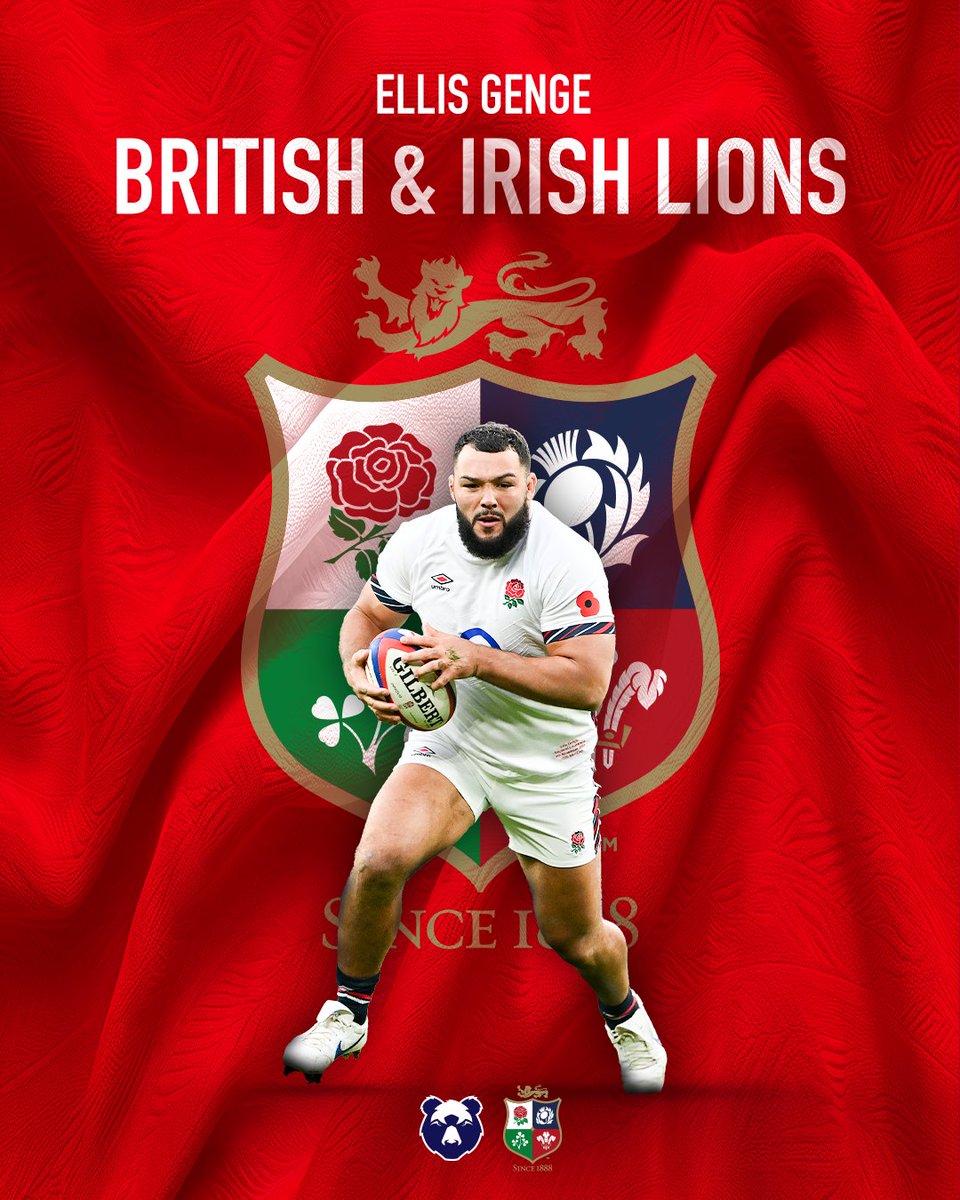 Our homegrown Lion 🦁

The 12th #BristolBears player to be selected for a <a href="/lionsofficial/">British & Irish Lions</a> tour 

Congratulations on the achievement of a lifetime, <a href="/EllisGenge/">Gengey</a> 💙

#WeGoBeyond | #Lions2025