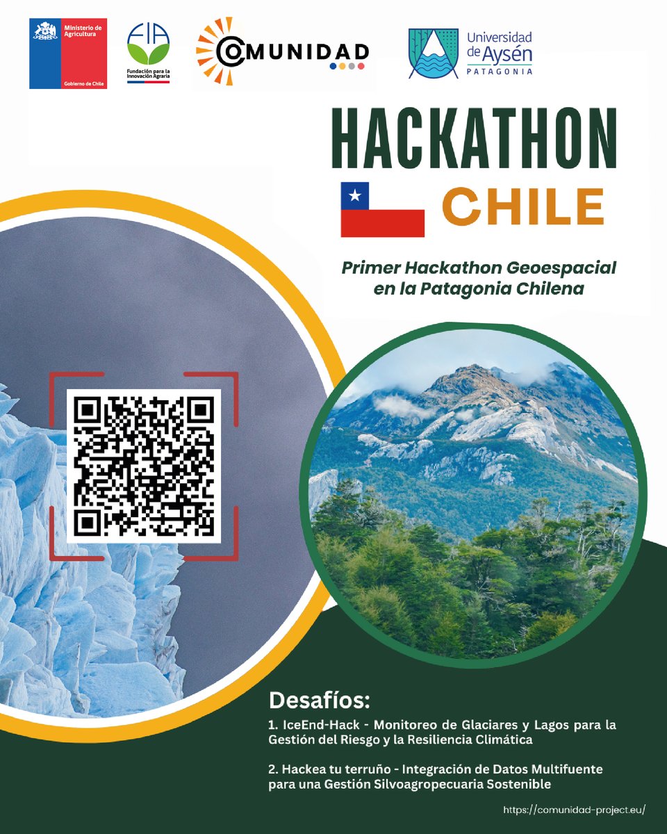 FIA (@fia_chile) on Twitter photo 🚀🌄 ¡¡Primera Hackathon de la Patagonia Chilena!! 🇨🇱
🌍 Simultáneamente a regiones cafeteras de Colombia 🇨🇴
📣 Invitamos a participar en este gran encuentro destinado a idear soluciones digitales 💡💻, que es parte del gran proyecto de la Unión Europea 🇪🇺, Comunidad 🤝. 🚀🌄 ¡¡Primera Hackathon de la Patagonia Chilena!! 🇨🇱
🌍 Simultáneamente a regiones cafeteras de Colombia 🇨🇴
📣 Invitamos a participar en este gran encuentro destinado a idear soluciones digitales 💡💻, que es parte del gran proyecto de la Unión Europea 🇪🇺, Comunidad 🤝.