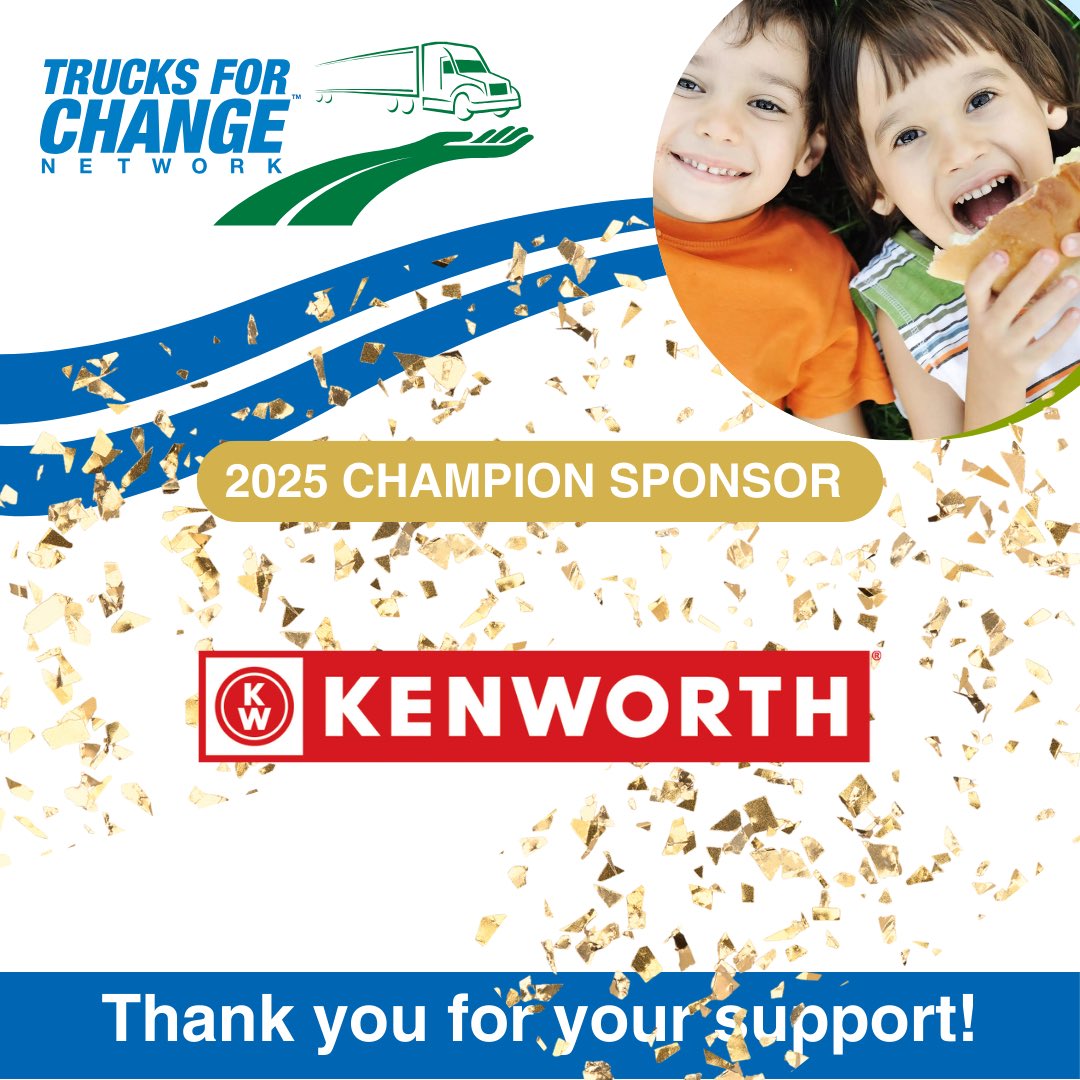 SPONSOR SPOTLIGHT: CANADIAN KENWORTH! 💙

We’re excited to announce that Canadian Kenworth Truck Co. is returning as a proud sponsor of Trucks for Change in 2025! Their continued support plays a vital role in helping us deliver food and essential supplies to families in need.