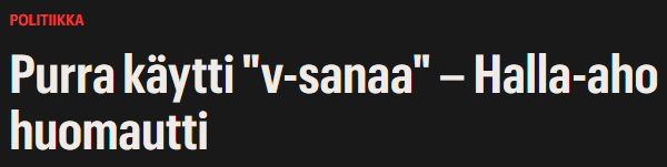 gothammer's tweet photo. "v-sana" = "valhe", ei se mitä yleisesti v-sanalla tarkoitetaan. #klikinsäästäjä #otsikointi #paskelehdet https://t.co/Fk48q8IgaQ