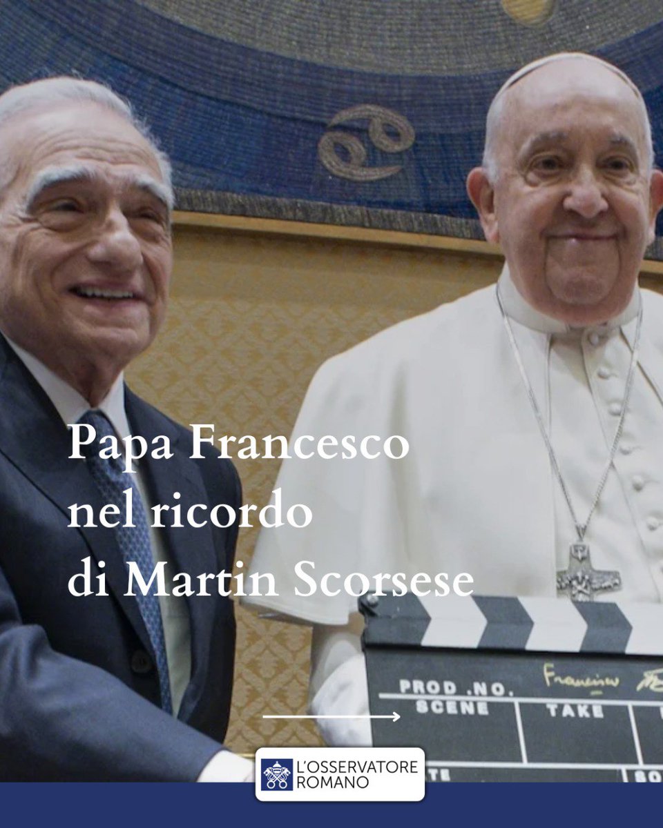 oss_romano's tweet image. #PapaFrancesco 
Allergico a chi addomestica la voce di Gesù
Papa #Bergoglio nel ricordo di Martin Scorsese
osservatoreromano.va/it/news/2025-0…